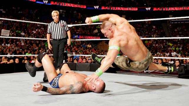 Orton definitely cannot see Cena