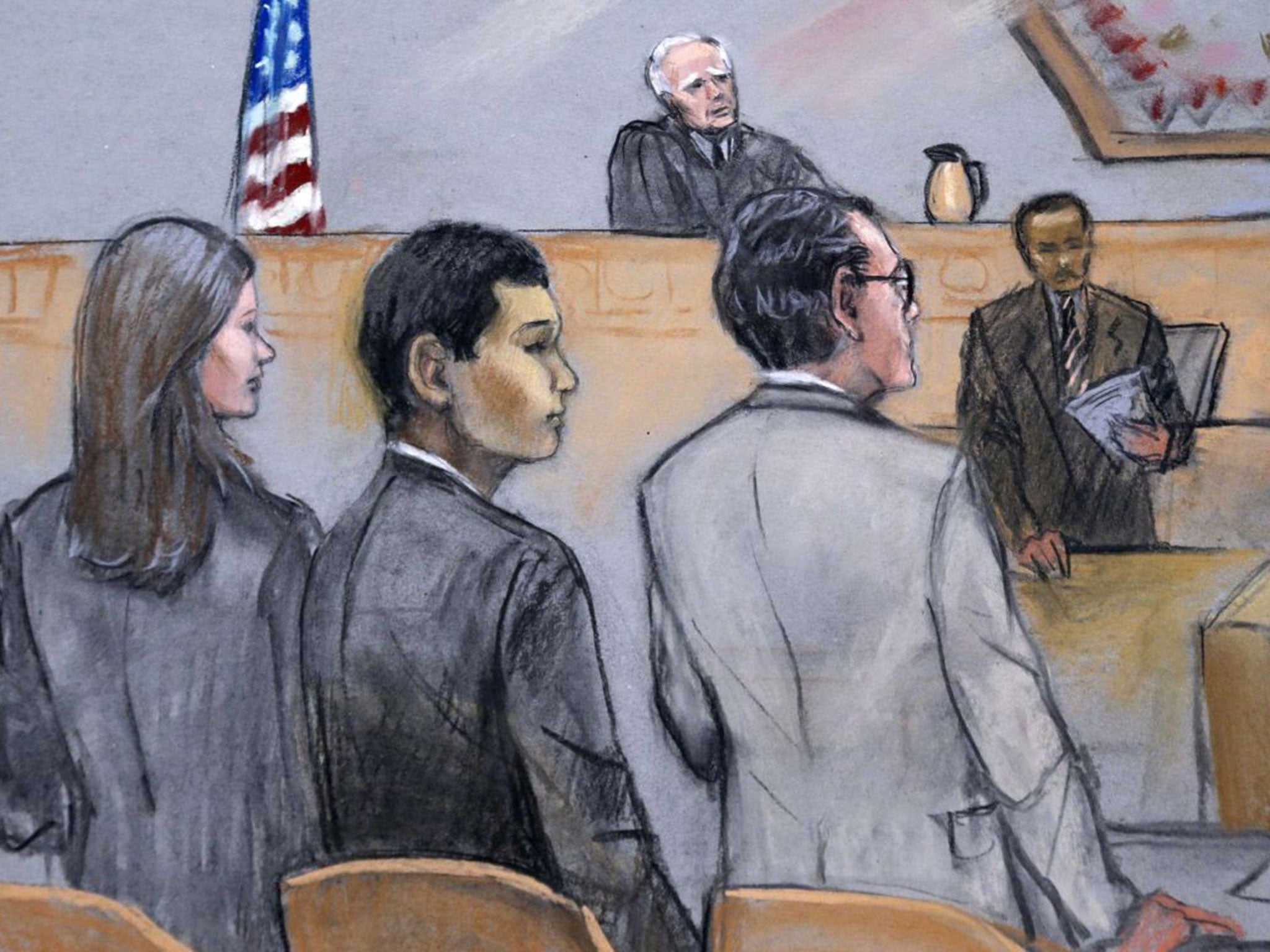 Azamat Tazhayakov was found guilty of obstruction of justice and conspiracy