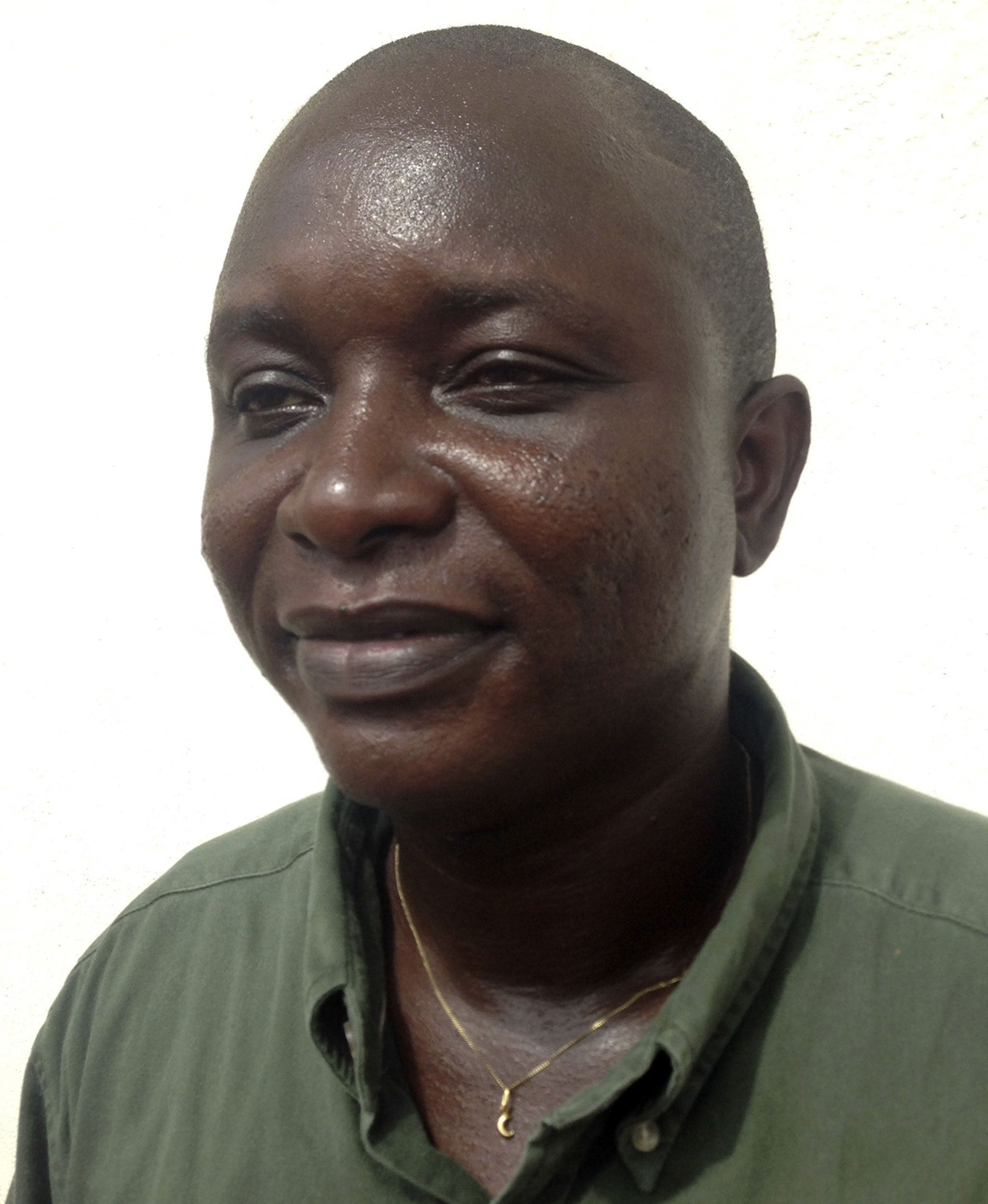 Sheik Umar Khan, head doctor fighting the deadly tropical virus Ebola in Sierra Leone in Freetown, June 25, 2014