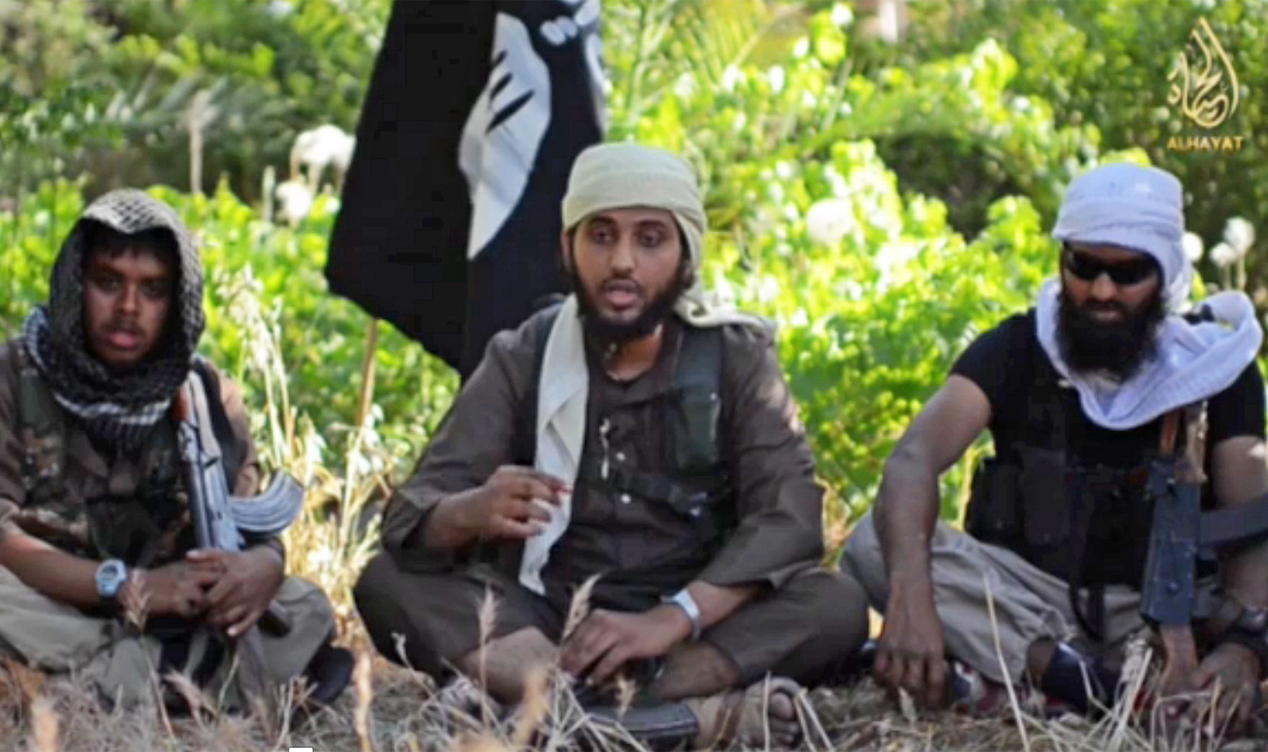 Jihadi John is one of numerous British men in Isis, seen here in a recruitment video