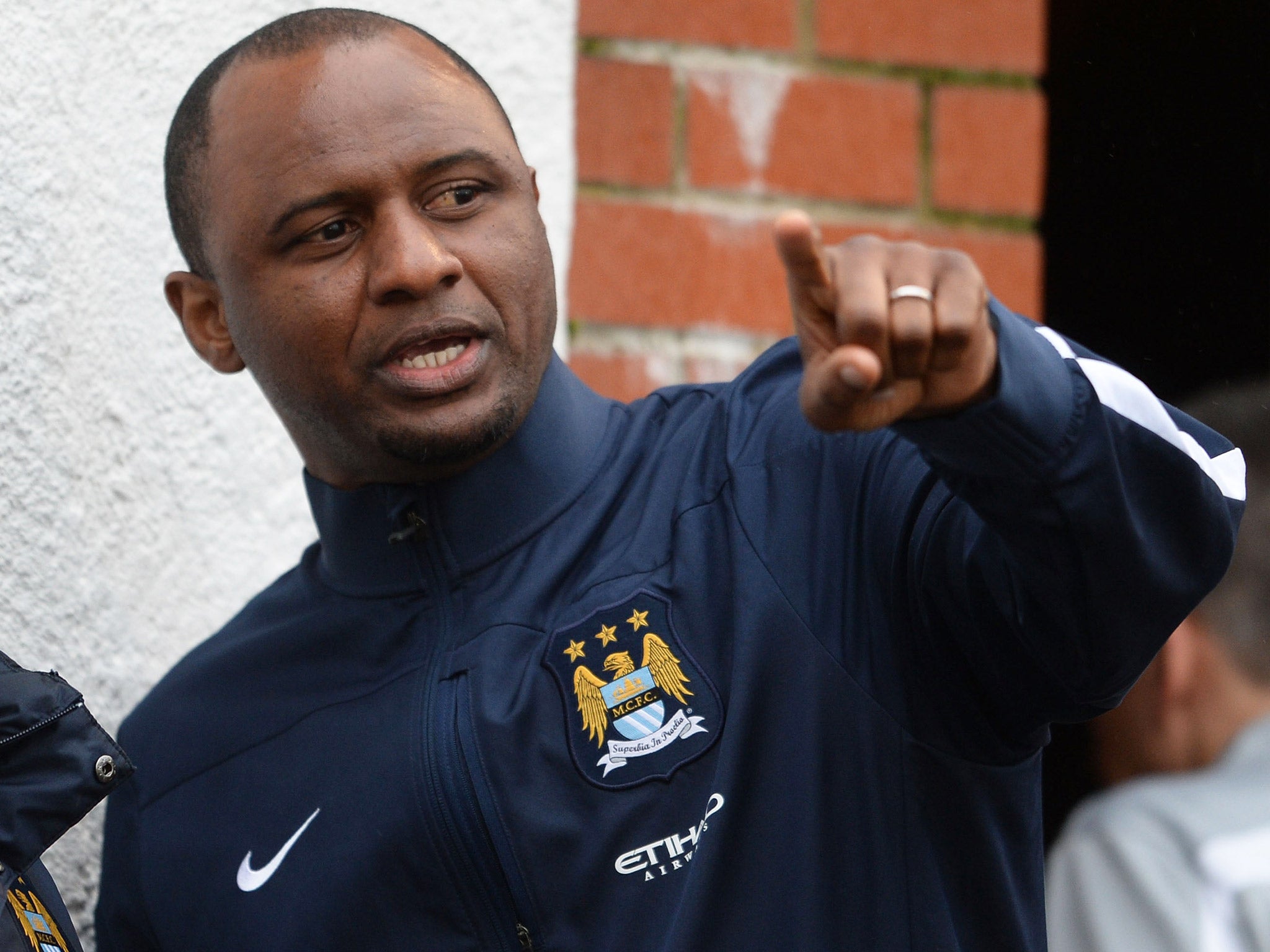 Patrick Vieira, the City academy manager, is keen to tap into some of the young talent in France