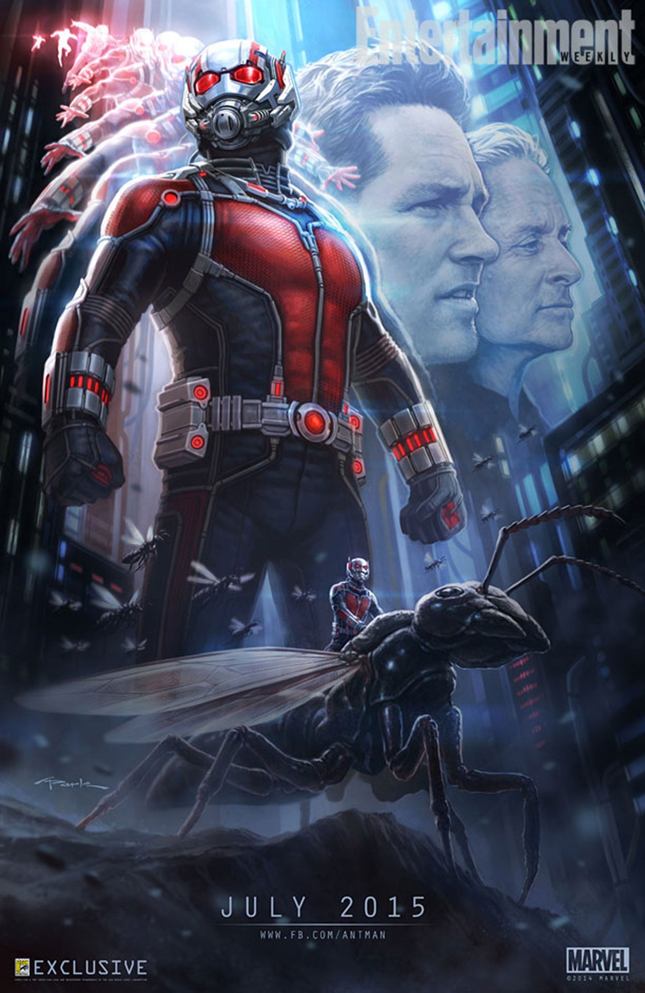 Marvel released a concept image of Ant-Man at Comic-Con