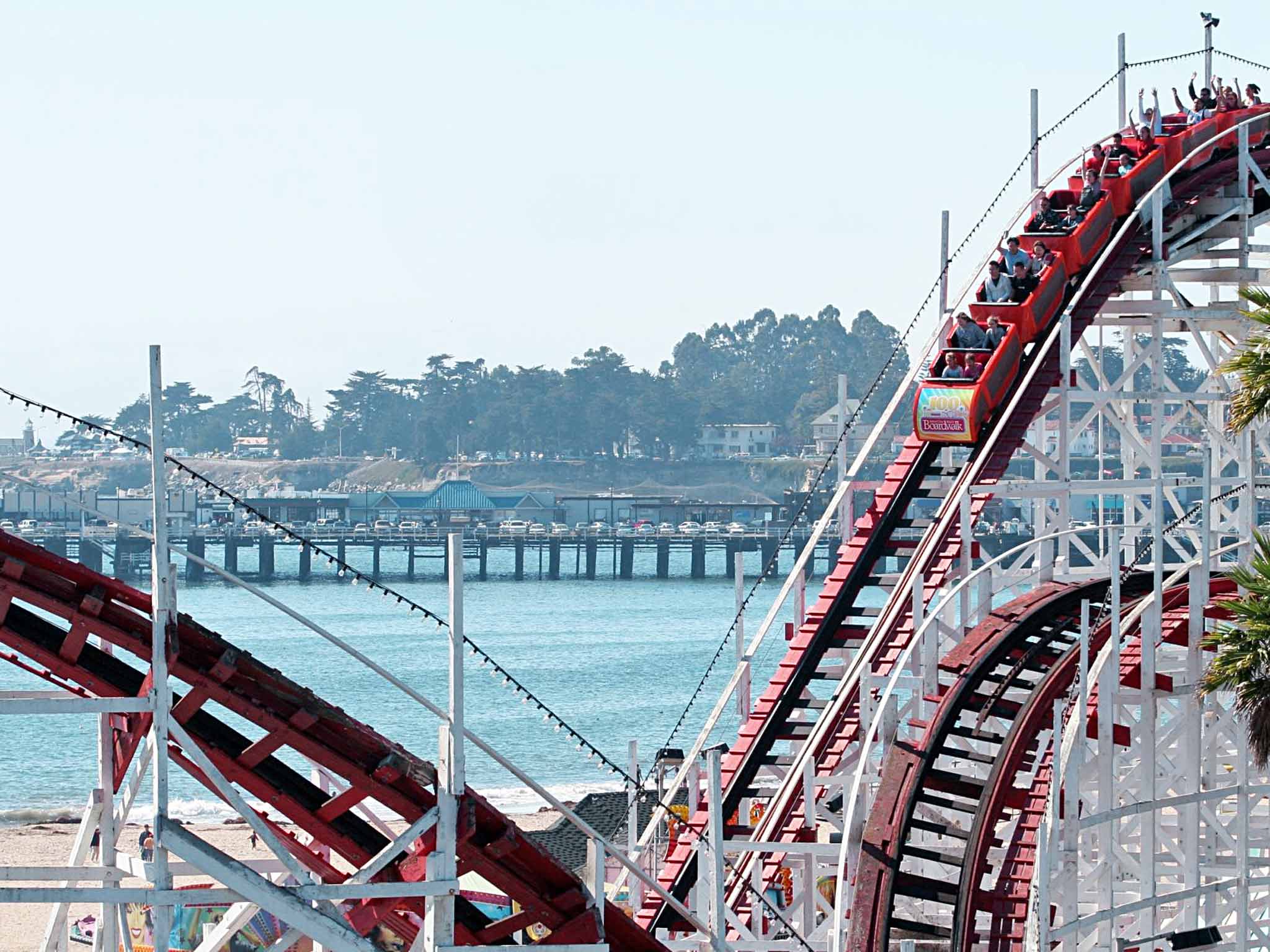 Thrills and spills: the Santa Cruz Beach boardwalk