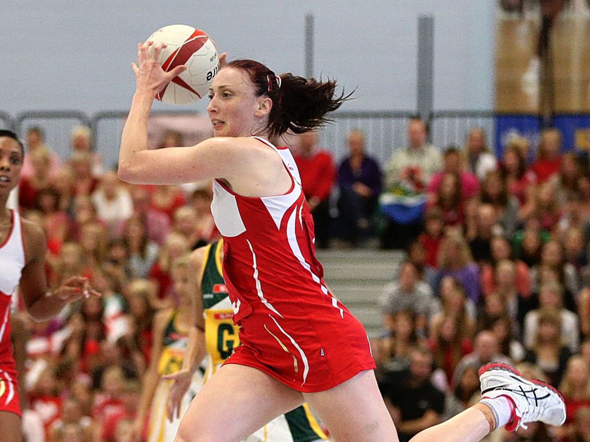 Jade Clarke shares training facilities with the Canterbury Crusaders at her club in New Zealand