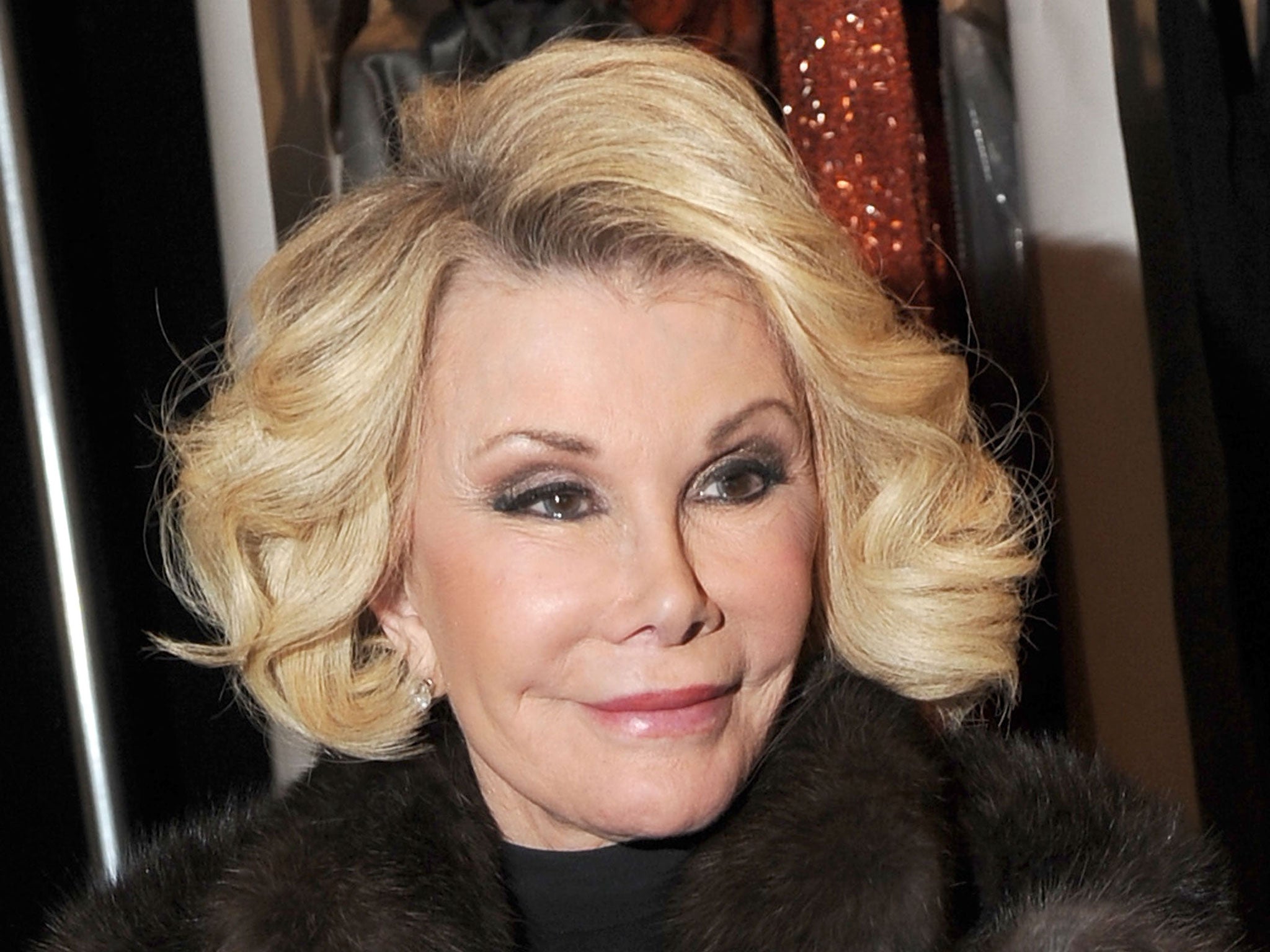 Joan Rivers said: "You cannot throw rockets and expect people not to defend themselves"