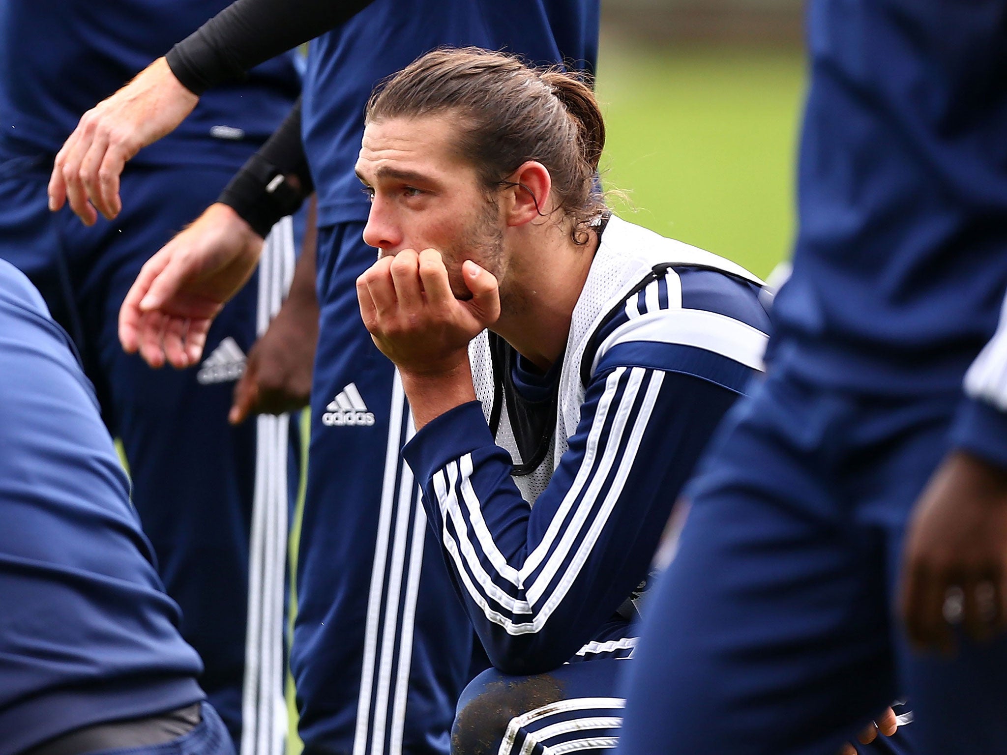 Andy Carroll will be out until December with an ankle injury