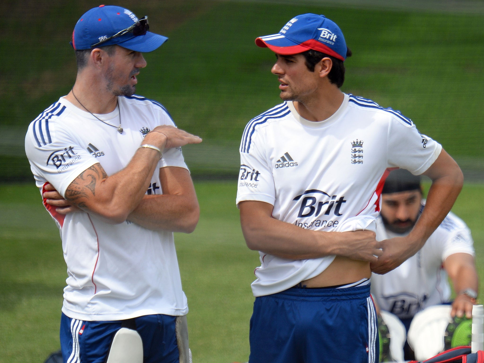 Kevin Pietersen and Alaistair Cook