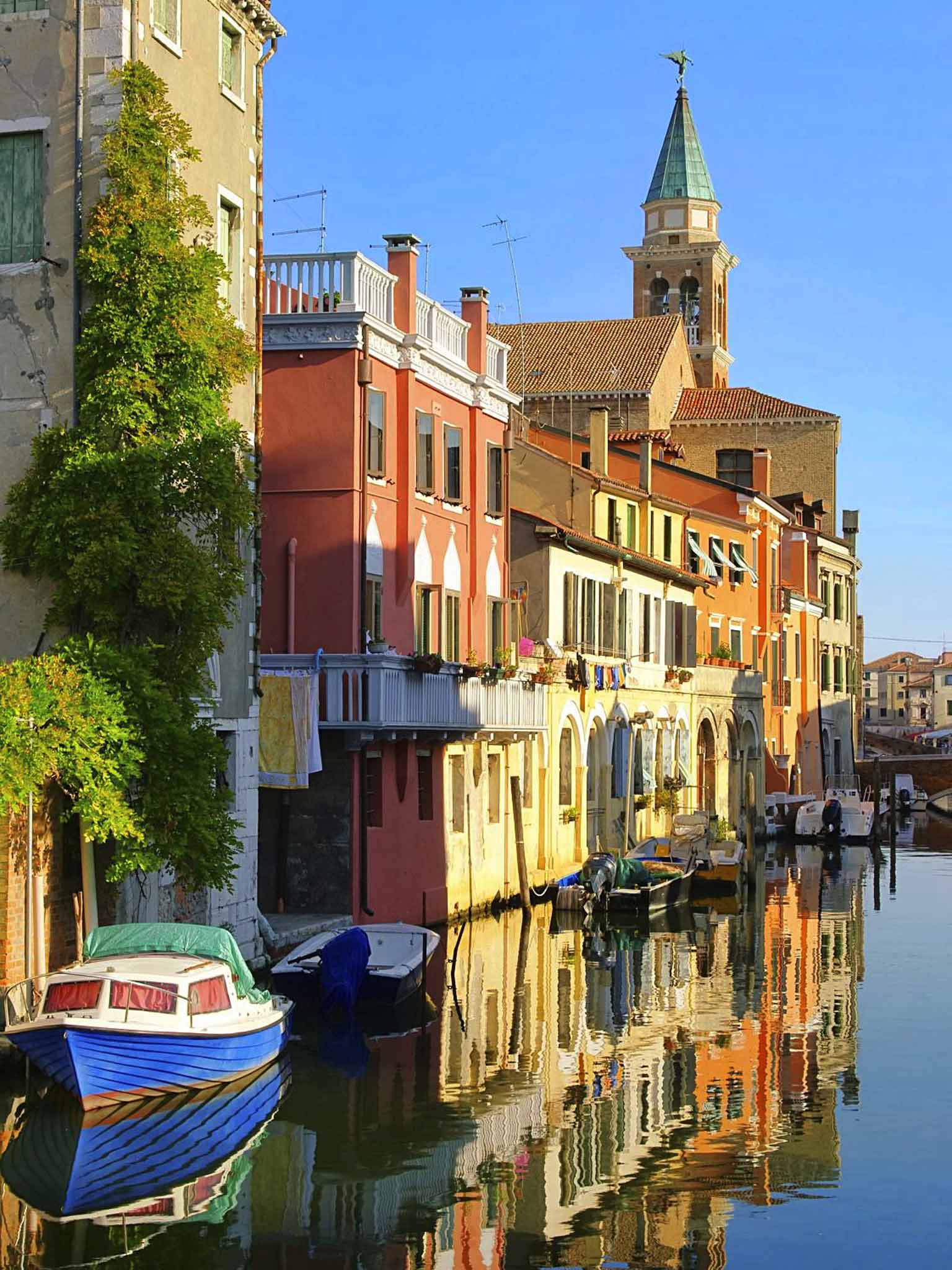 Serene: Chioggia is at the southern end of the Venetian Lagoon, but receives far fewer visitors than its neighbour