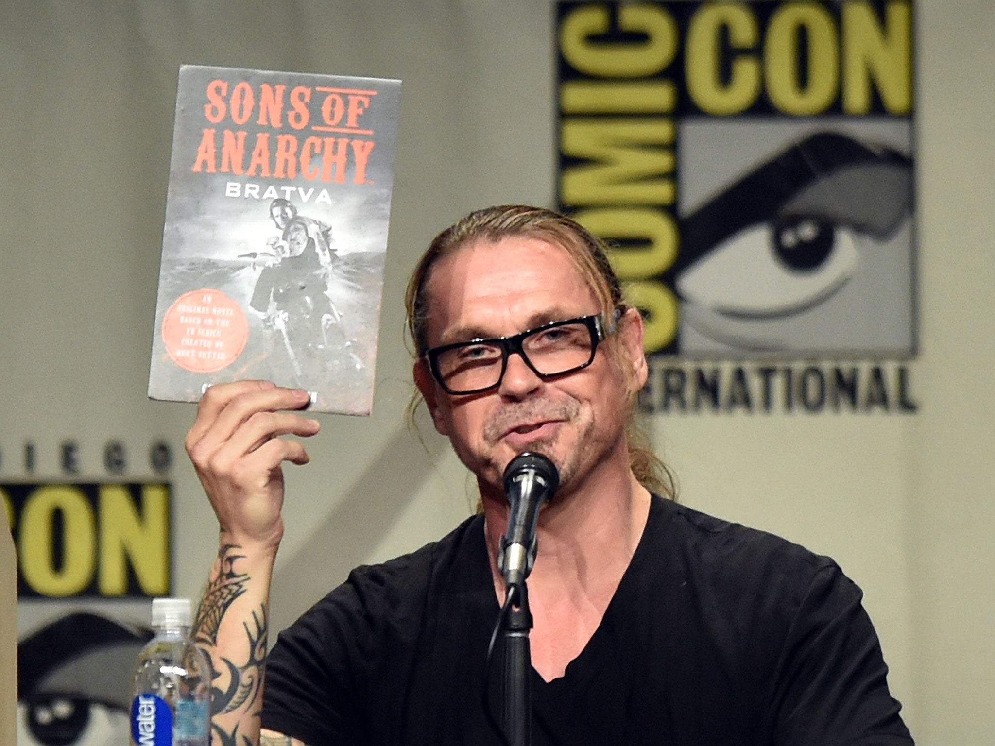 Creator/executive producer Kurt Sutter attends FX's Sons of Anarchy panel during Comic-Con