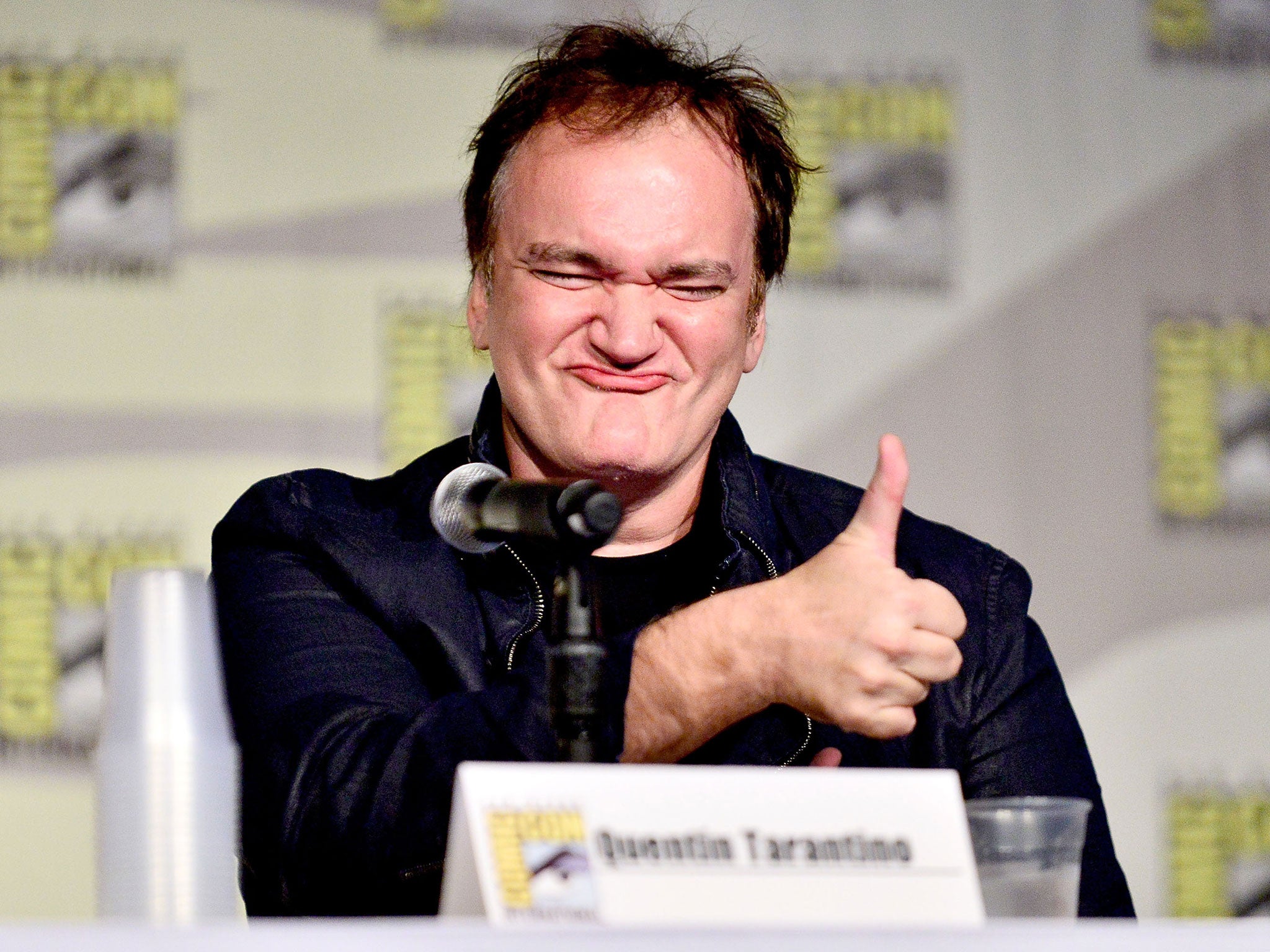 Quentin Tarantino at Comic Con