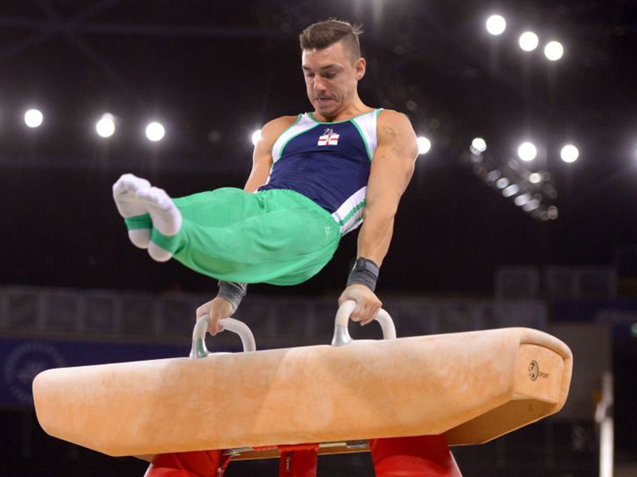 The Northern Ireland gymnast previously broke his leg twice in as many years