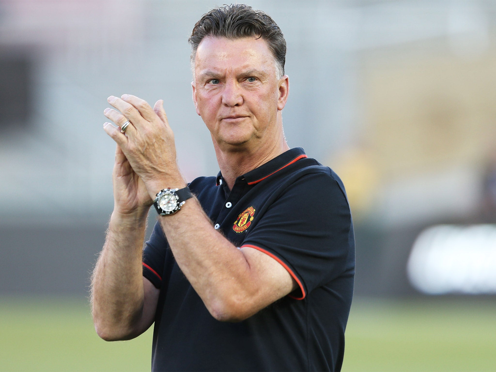 Louis van Gaal has endured slow starts at previous clubs Ajax, Barcelona and Bayern Munich