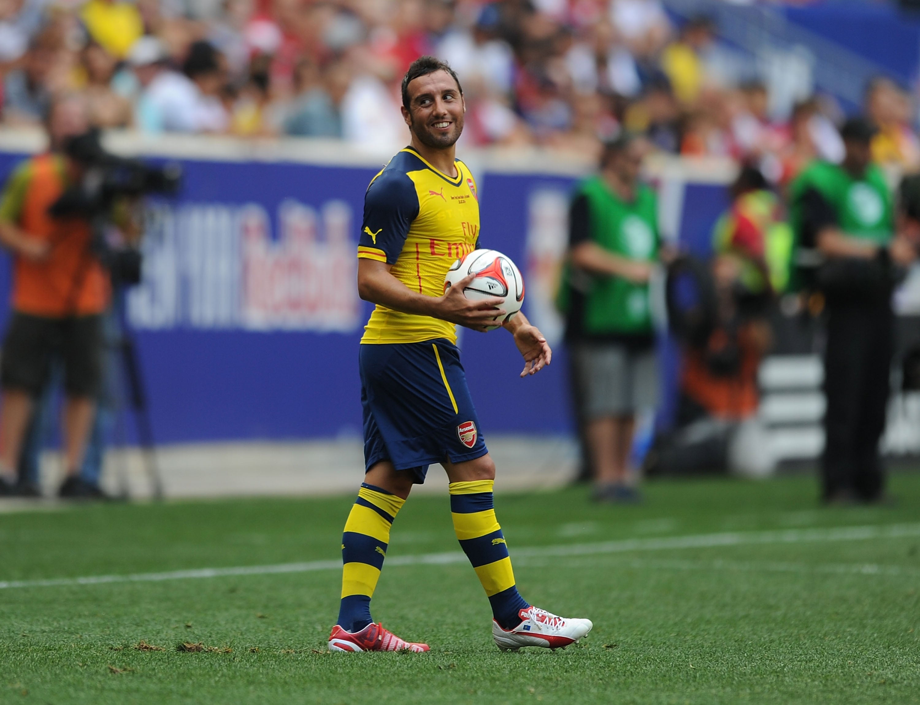 Arsenal's Santi Cazorla