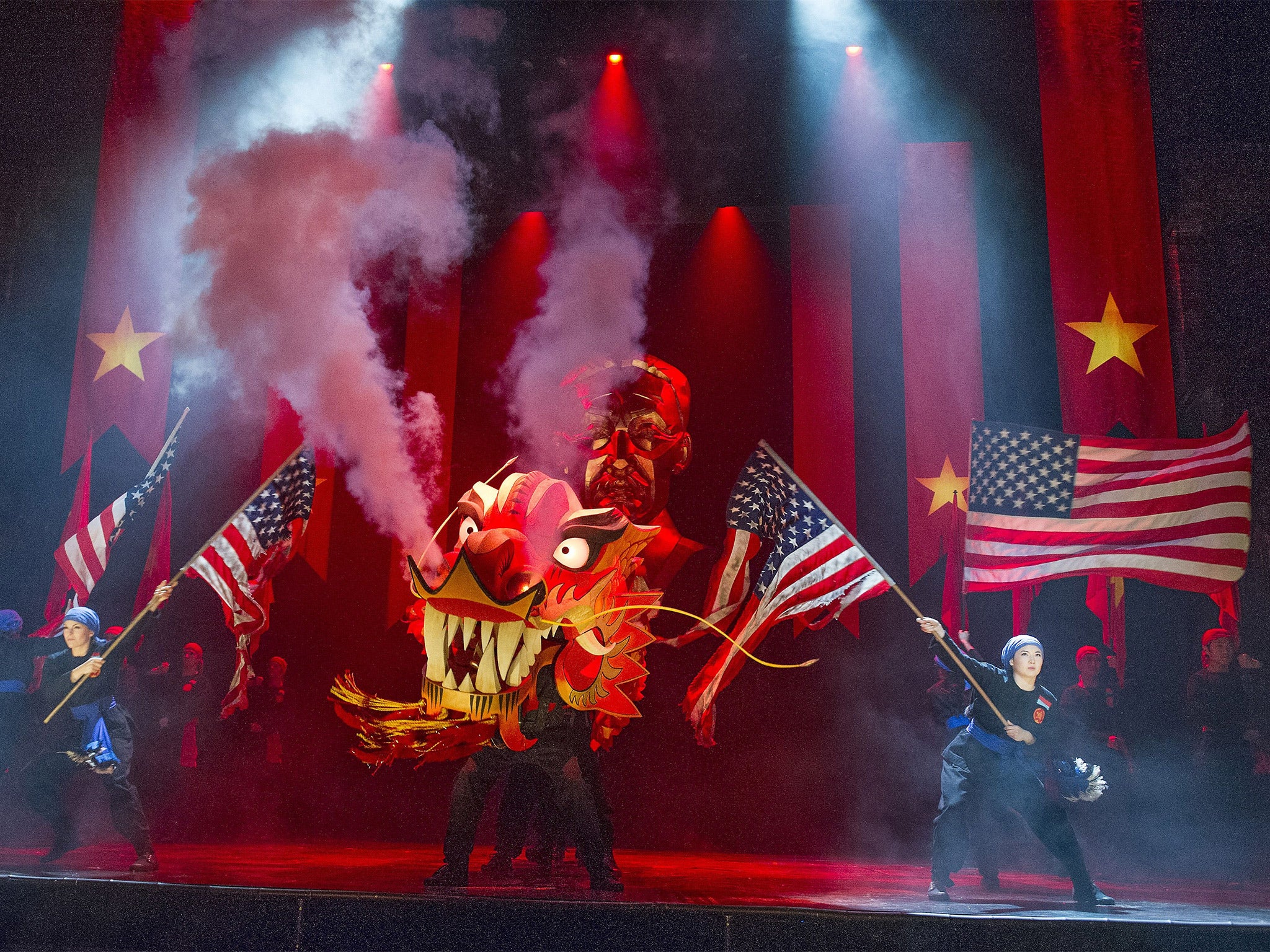 Musicals such as ‘Miss Saigon’ have turned London into the theatre capital of the world (Rex)