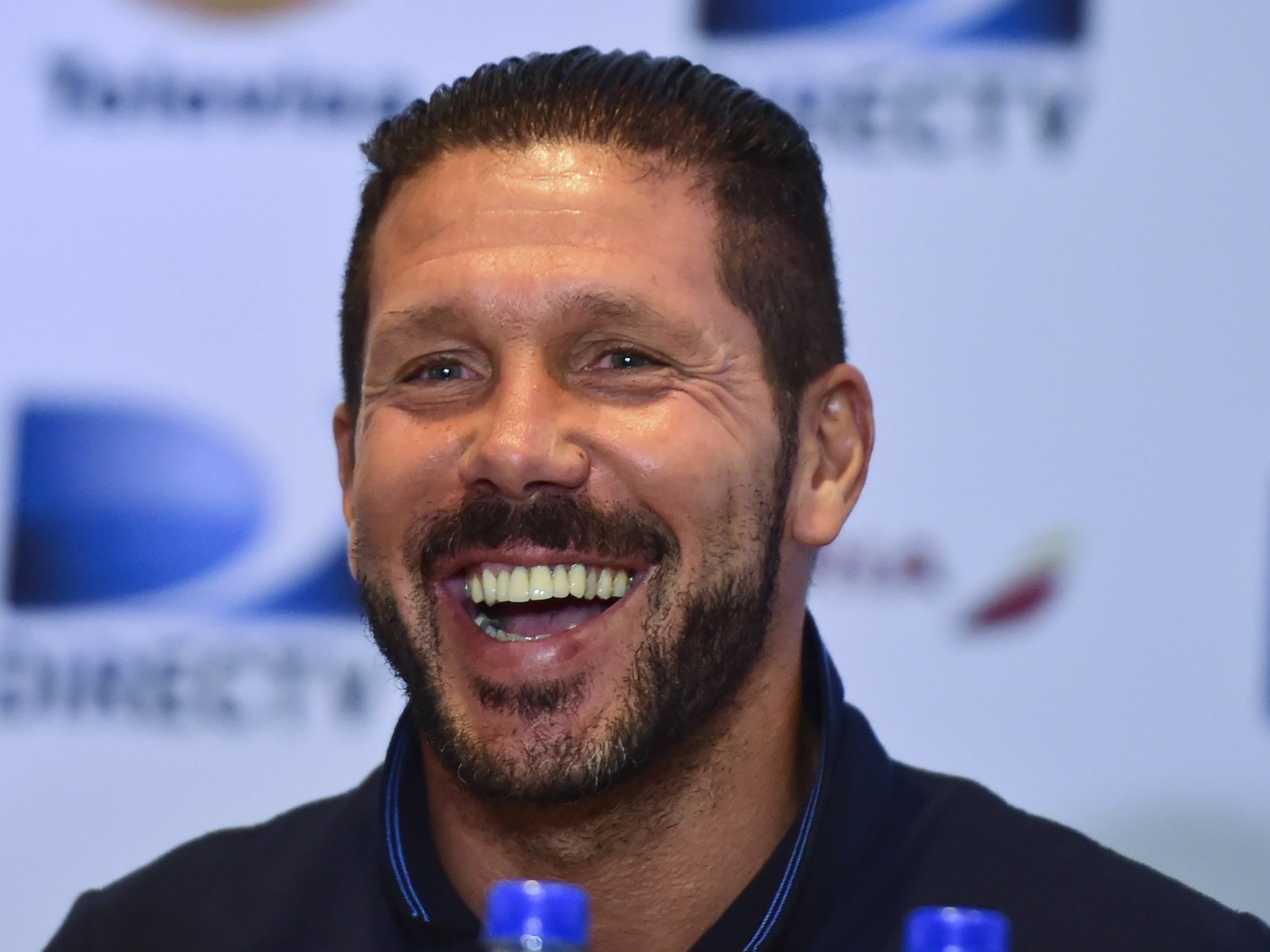 Diego Simeone pictured during pre-season