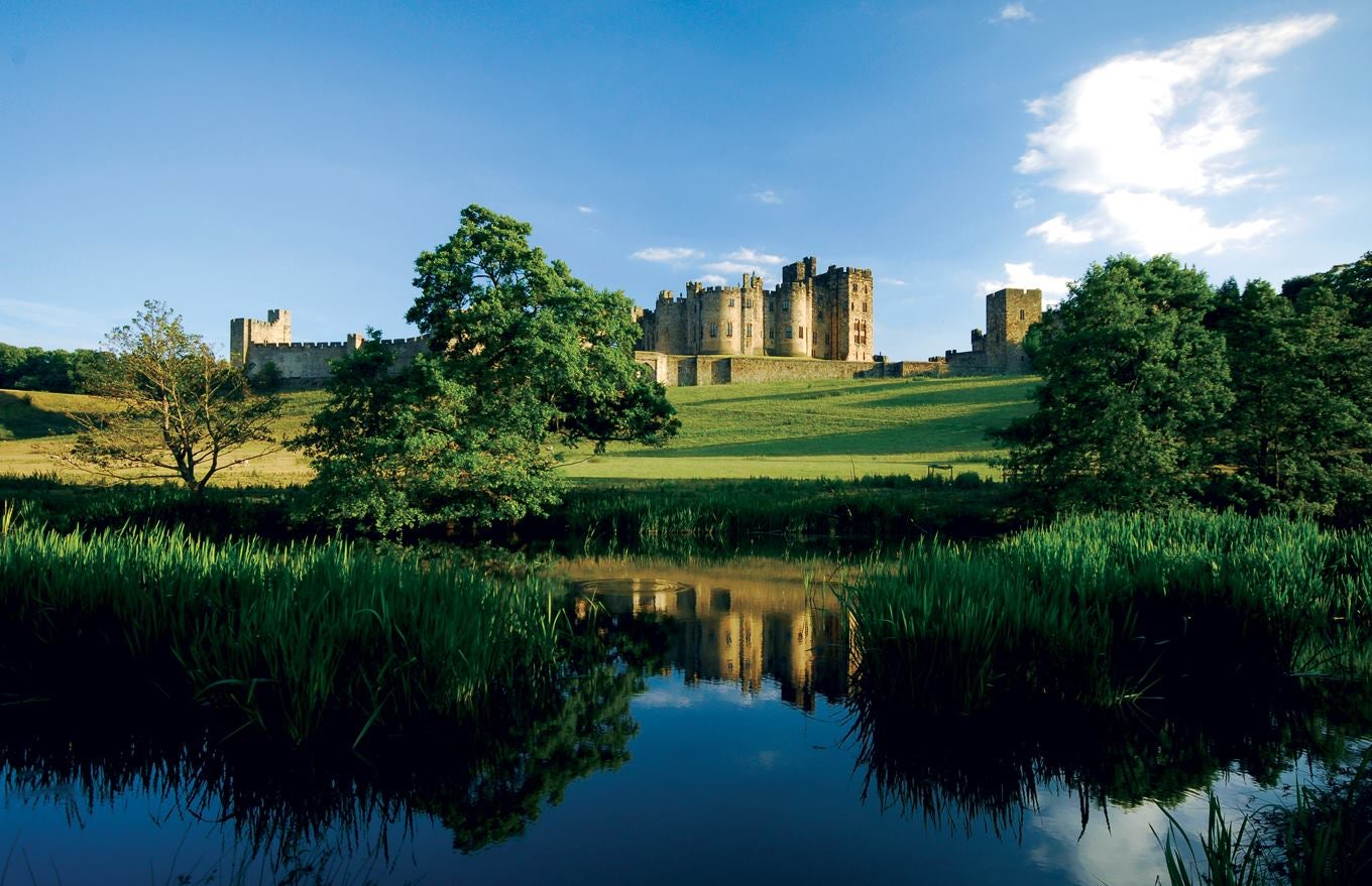 Exterior Hogwarts scenes were filmed at Alnwick