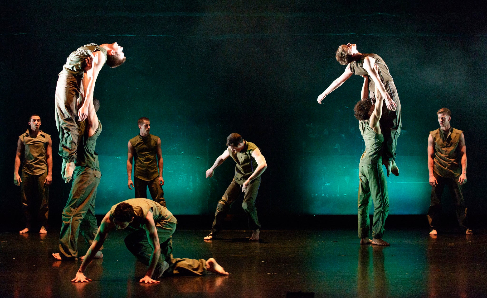 BalletBoyz the Talent 2013 in Russell Maliphant's Fallen