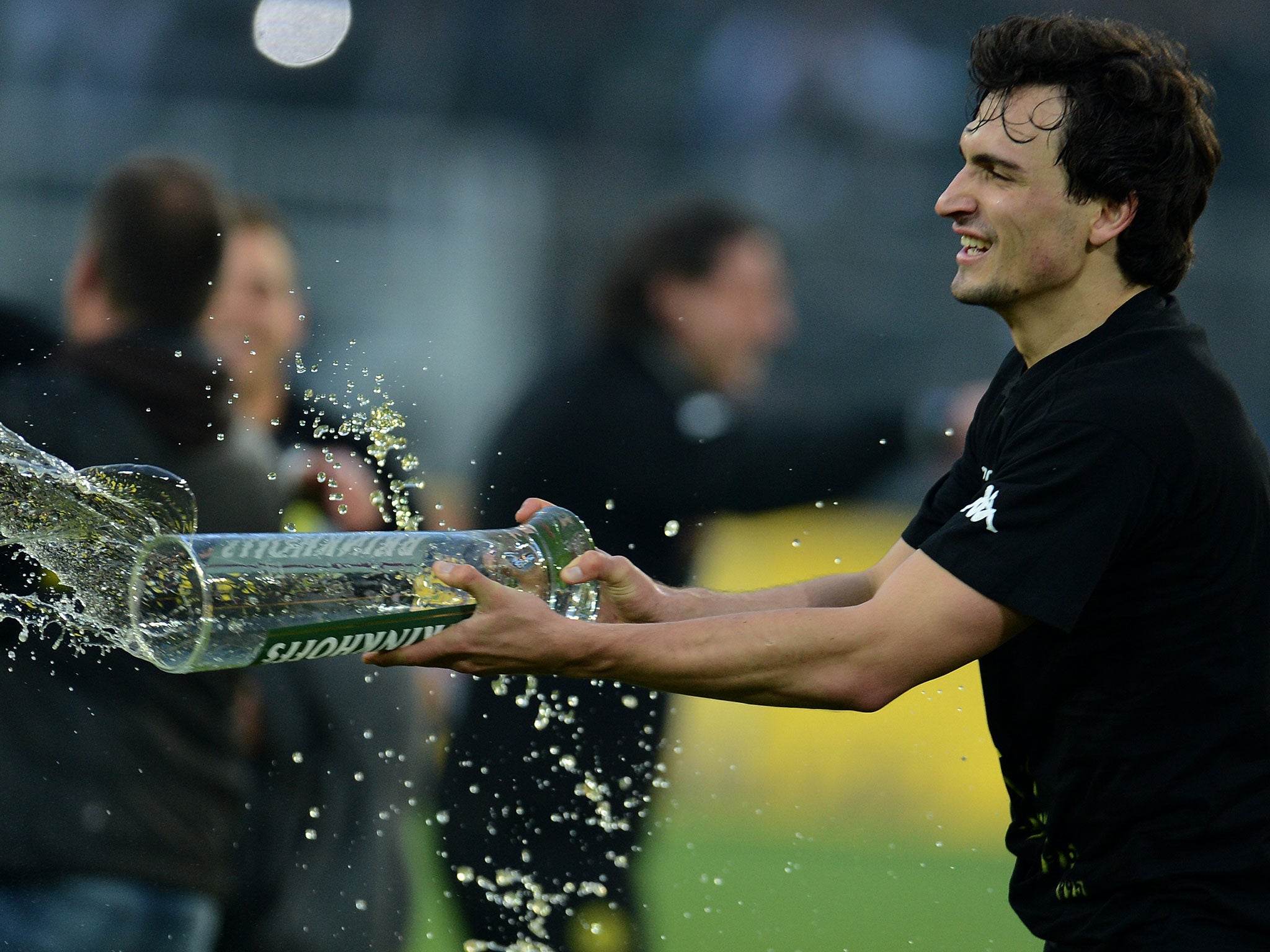 Dortmund won back-to-back titles with Hummels in the heart of their defence