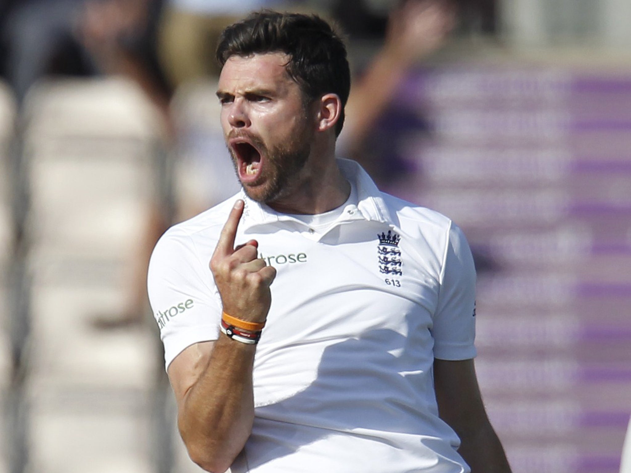 England bowler James Anderson