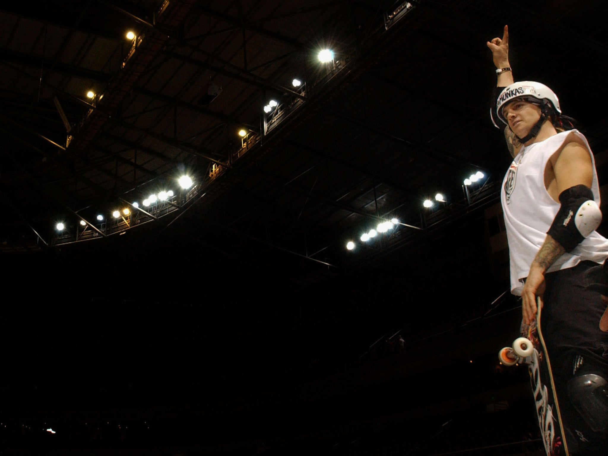 Tas competing in the Summer Extreme Games X in 2001