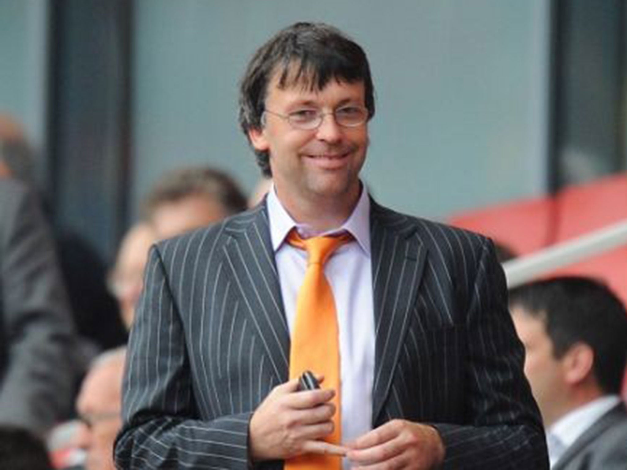 Blackpool chairman Karl Oyston