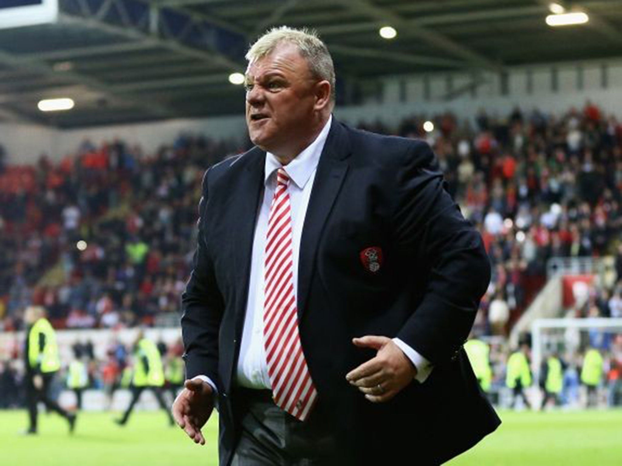 Steve Evans, manager of Rotherham United