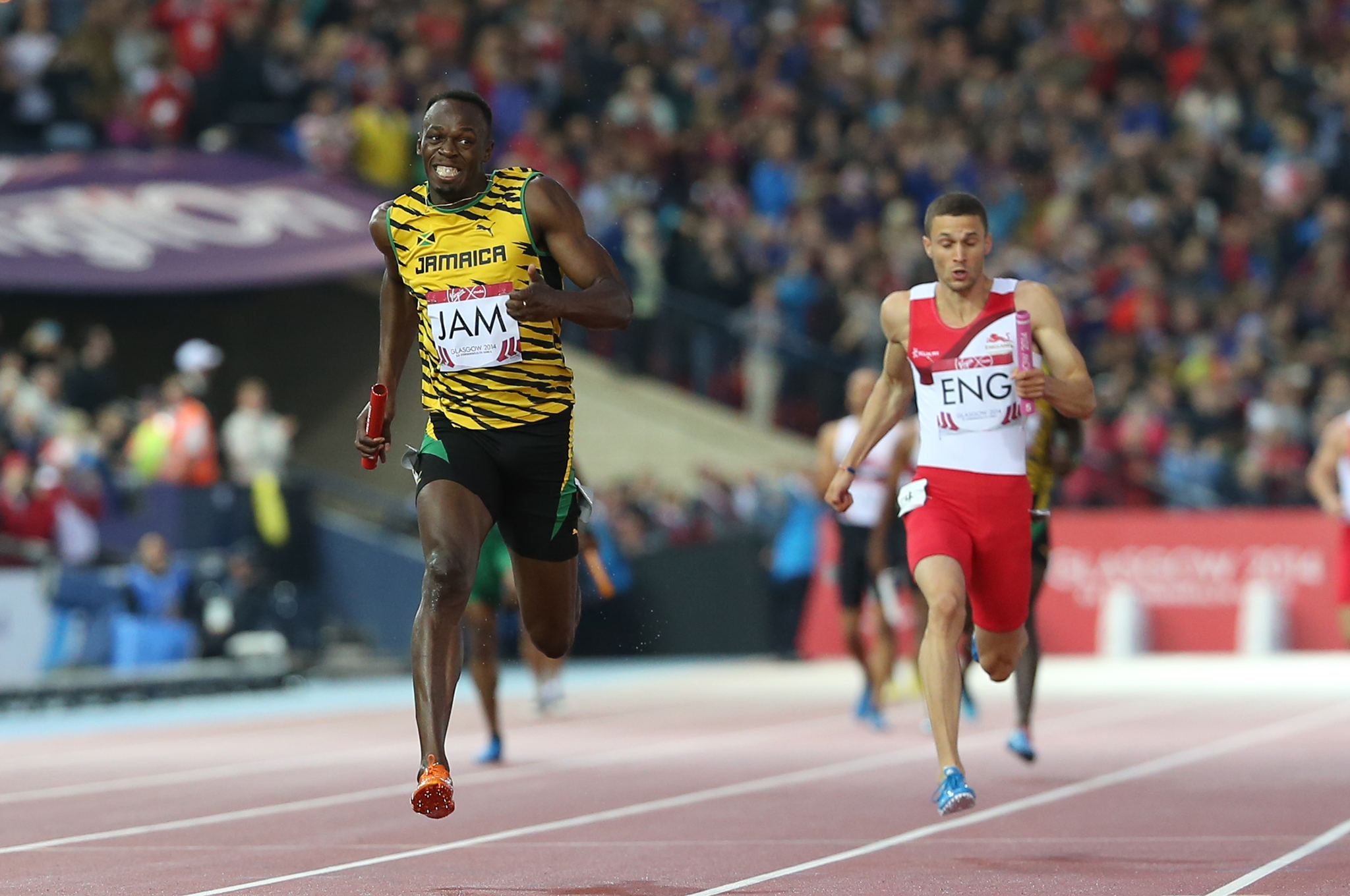 Fuller says the world's fastest man is just a "normal guy"