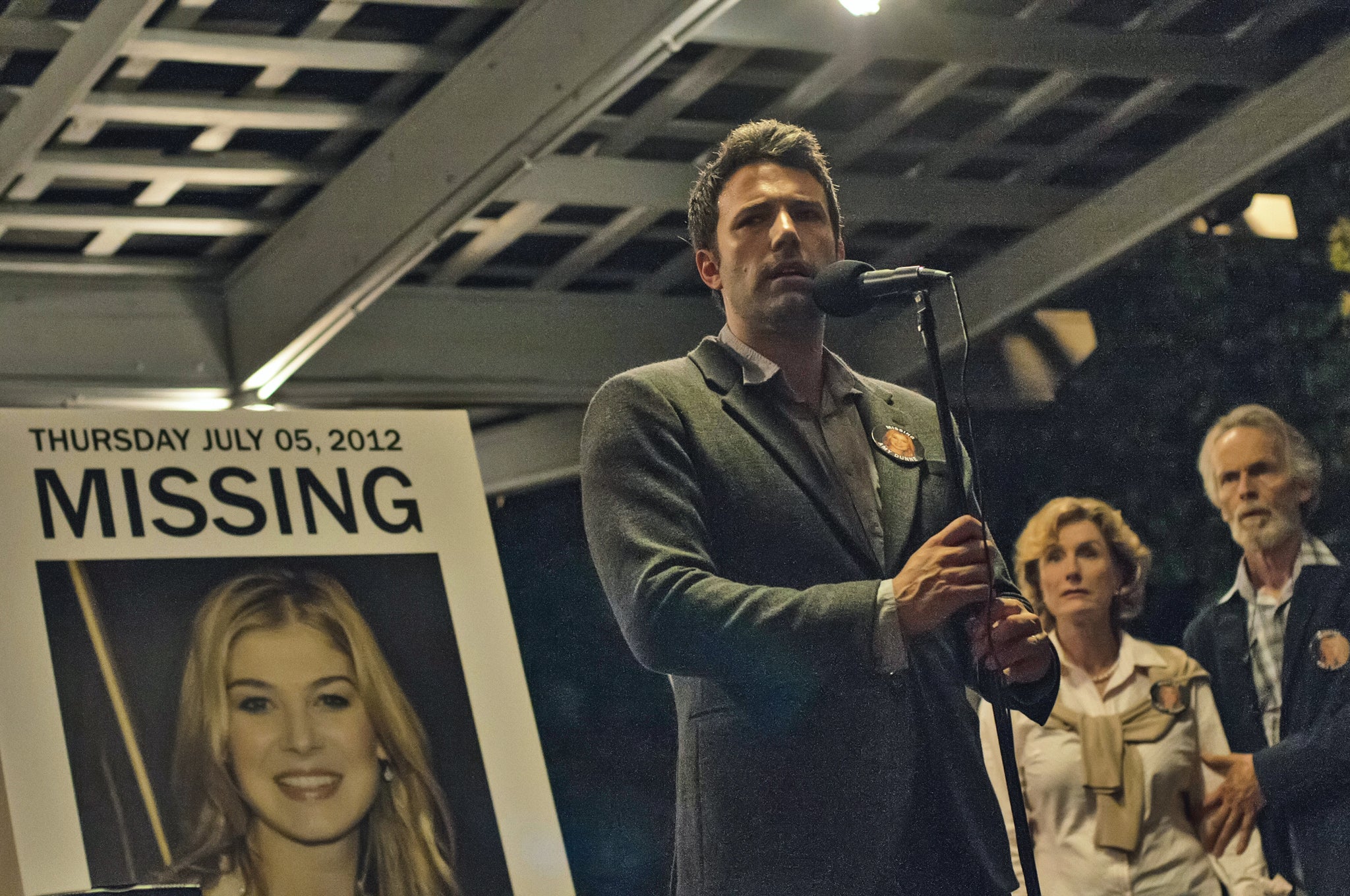 Ben Affleck stars as prime suspect Nick Dunne in the film adaptation of Gone Girl