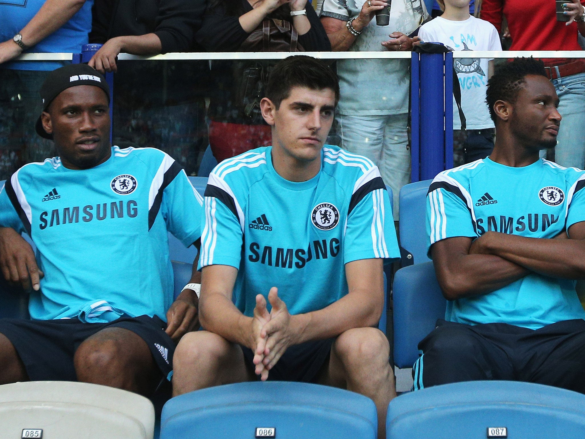 Thibaut Courtois and Petr Cech are fighting to be Chelsea's No 1 next season