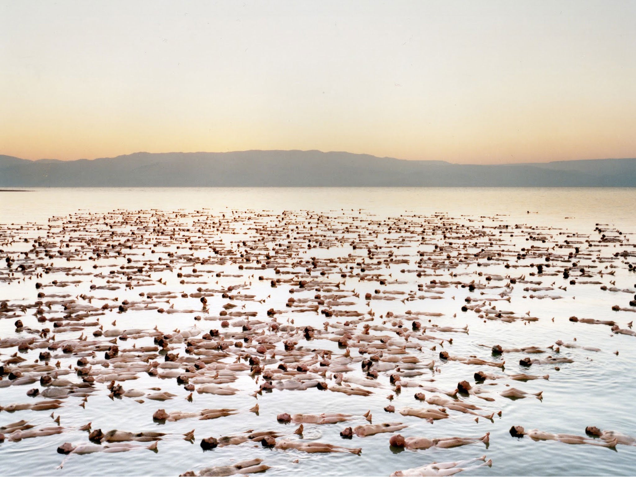 &#13;
Spencer Tunick has become known around the world for his mass nude art installations&#13;