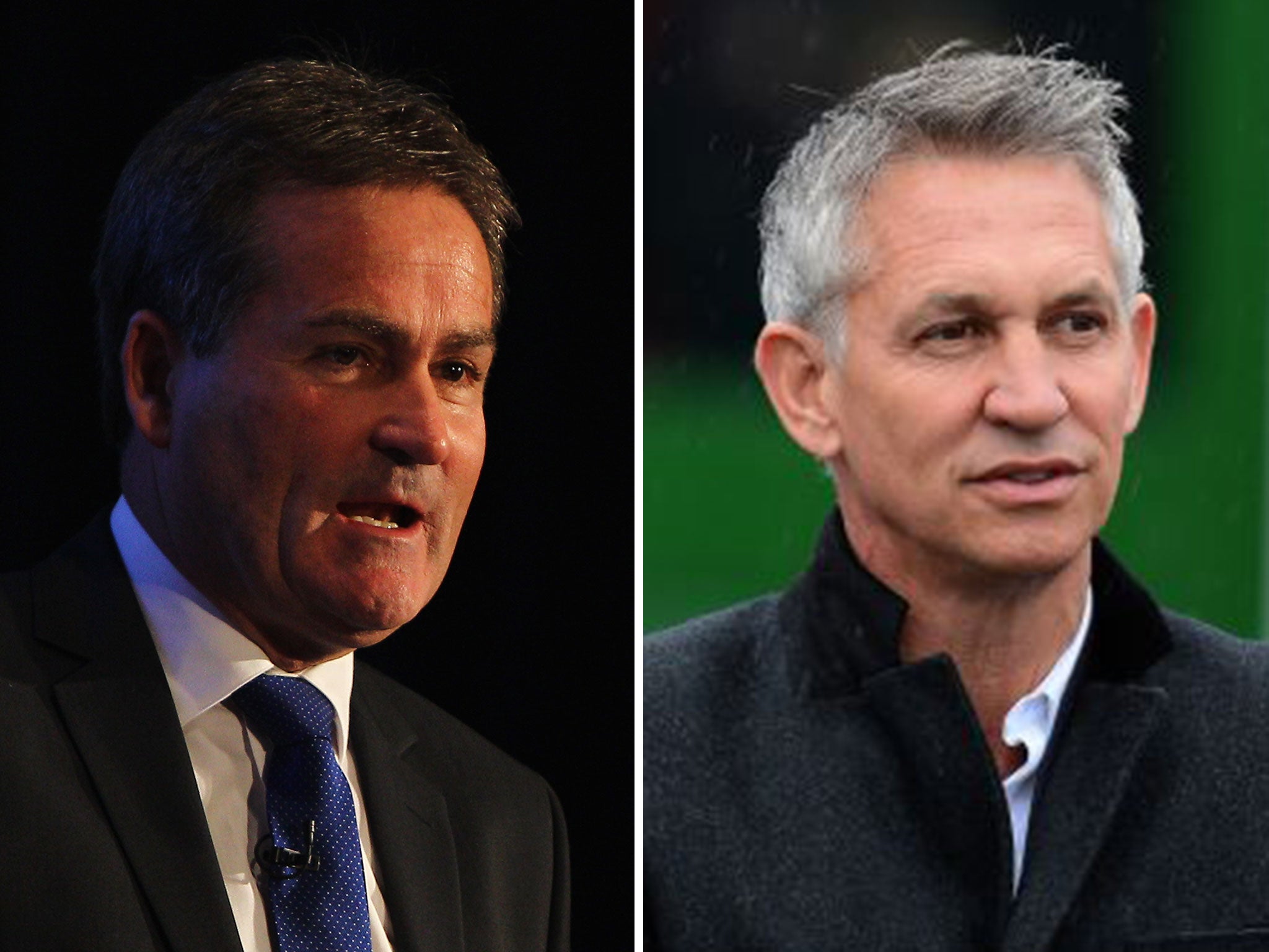 Richard Keys and Gary Lineker