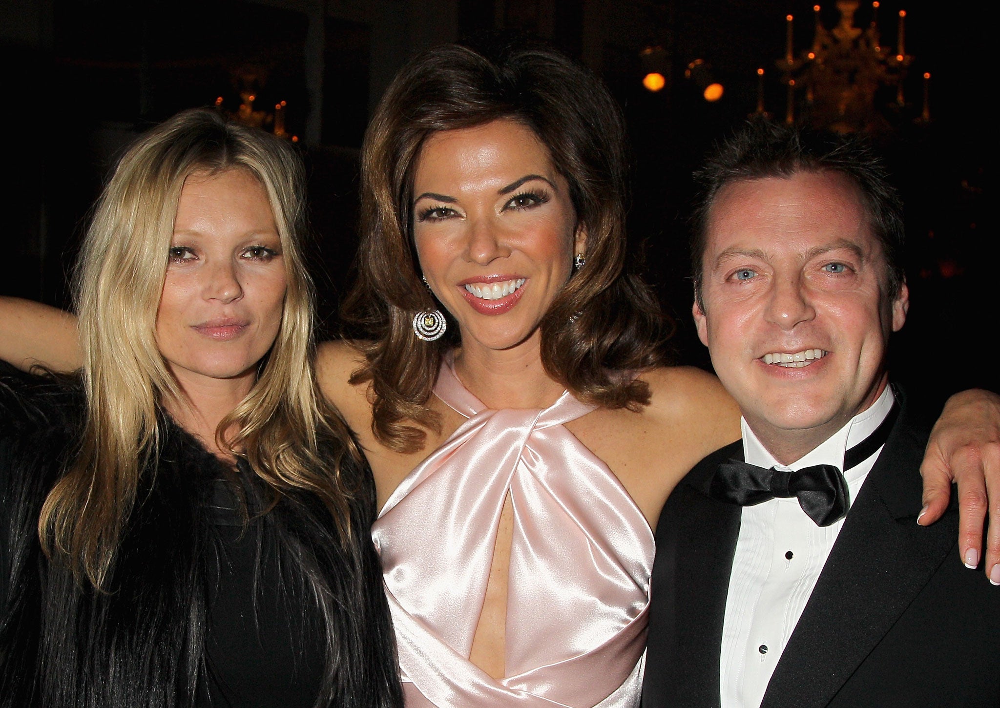 Matthew Freud at the 2012 Marie Curie Cancer Fundraiser, with Kate Moss and Heather Kerzner