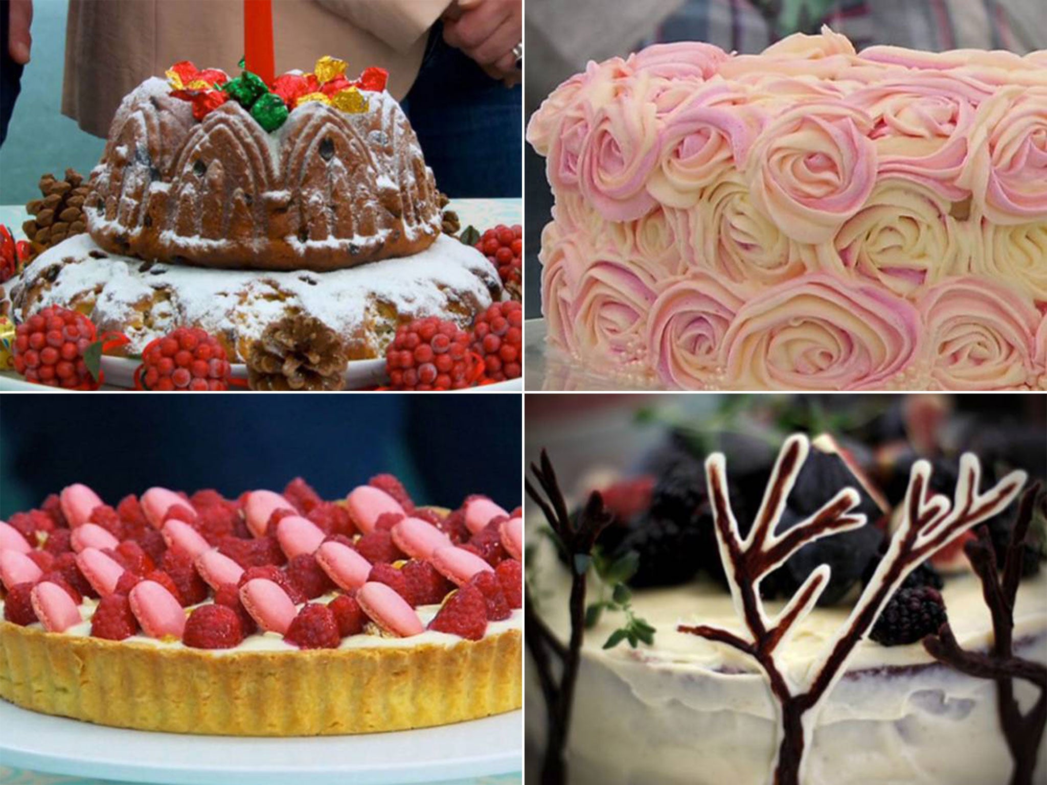 The Great British Bake Off has a history of amazing, mouthwatering cakes