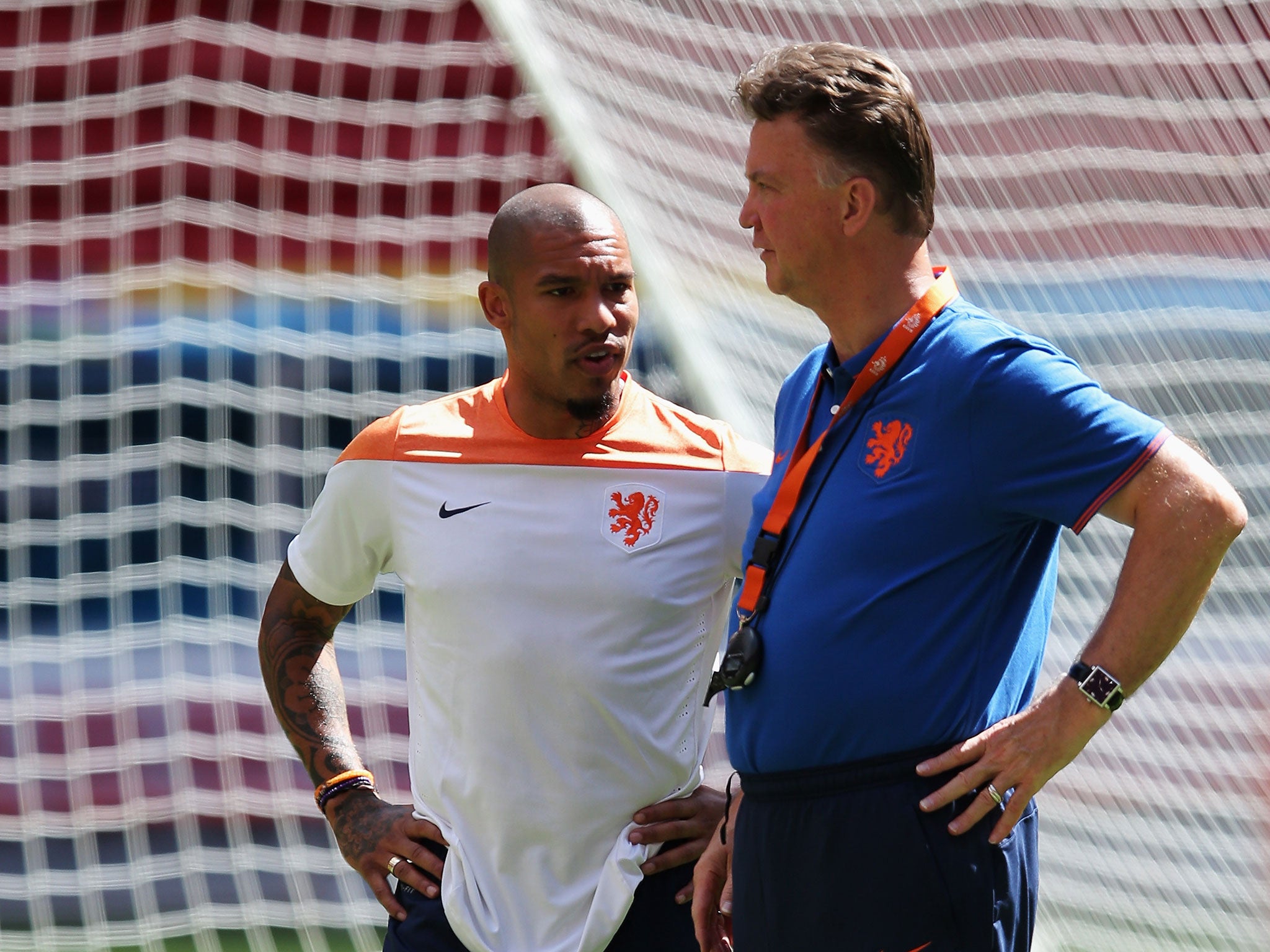 Nigel de Jong is also being linked with a move to Old Trafford