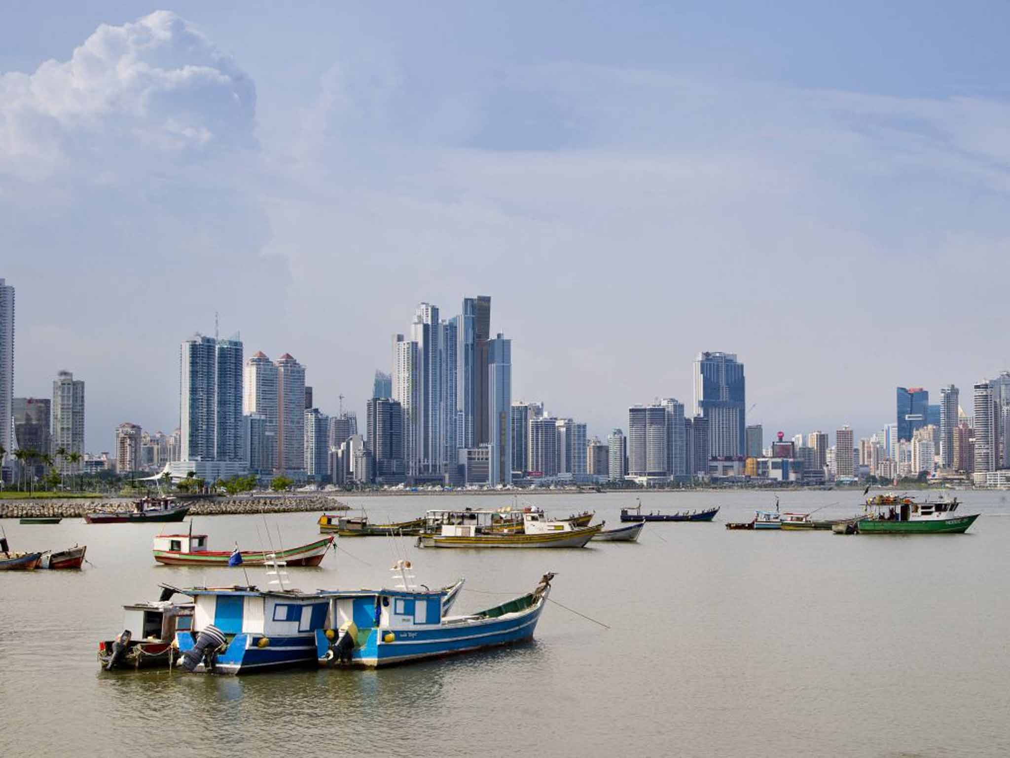 Panama City's skyline