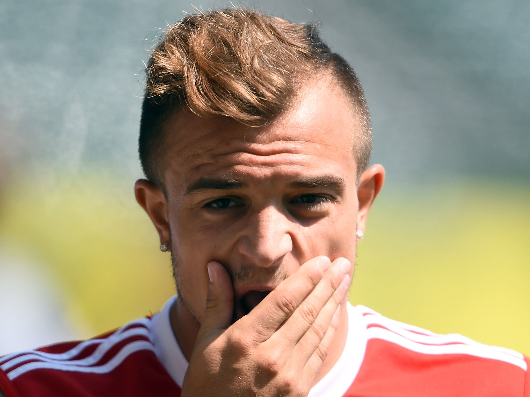 Xherdan Shaqiri is the subject of several failed bids from English clubs