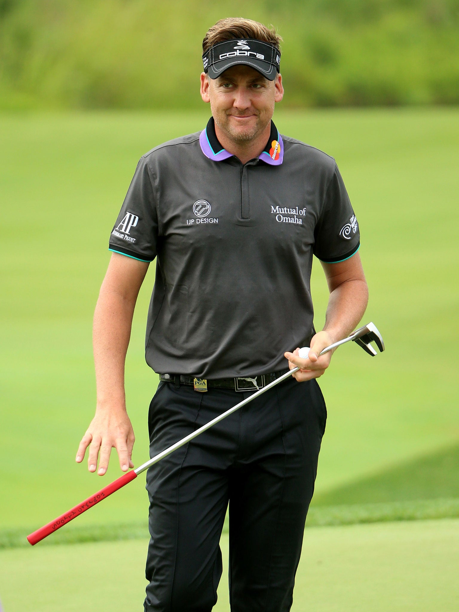 Ian Poulter shook off the injury problems that have plagued his summer to shoot an impressive 68