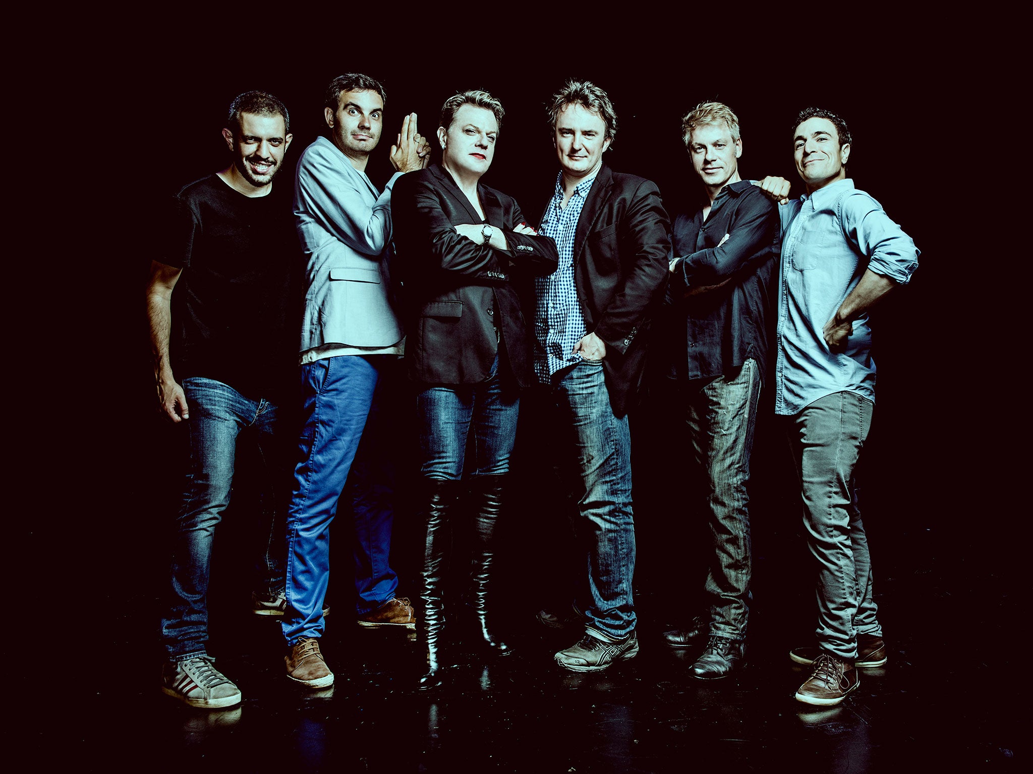 Eddie Izzard, Dylan Moran and the quartet