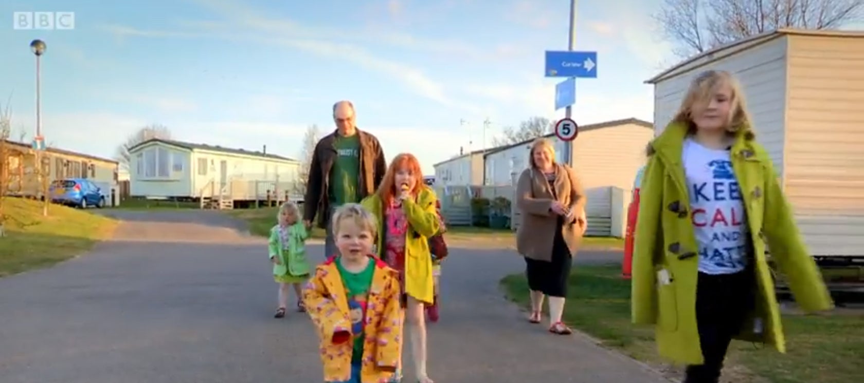 Cheap and cheerful: the Pearson family from Southend took advantage of a £9.50 break to Great Yarmouth