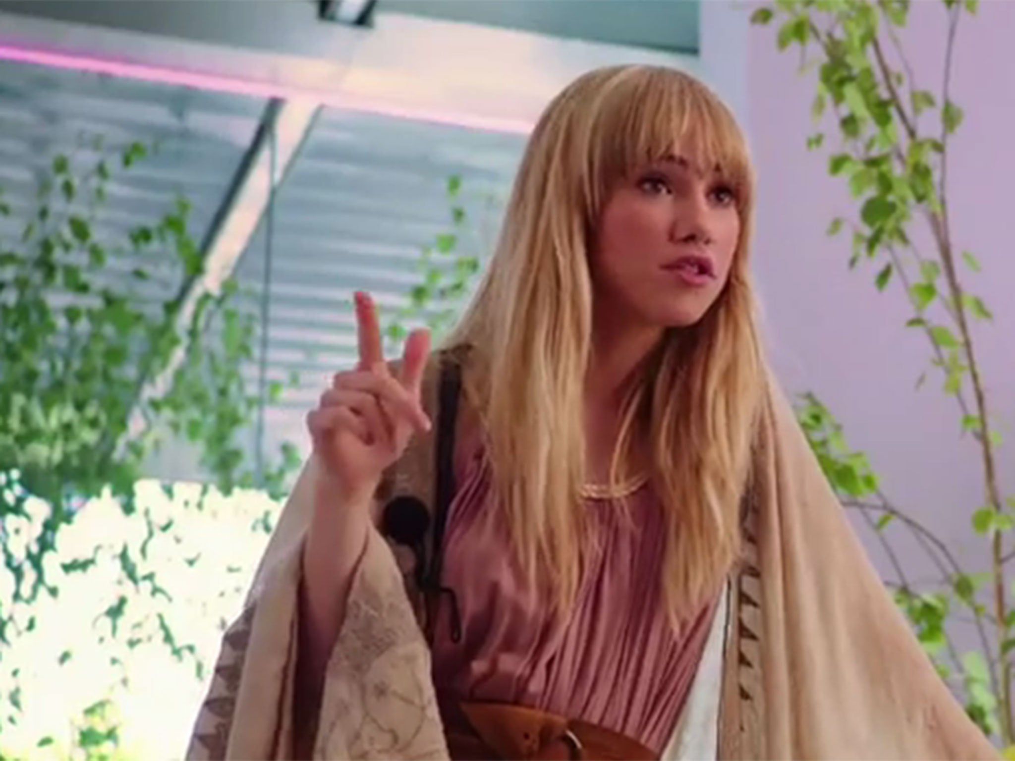 British model Suki Waterhouse in Love, Rosie