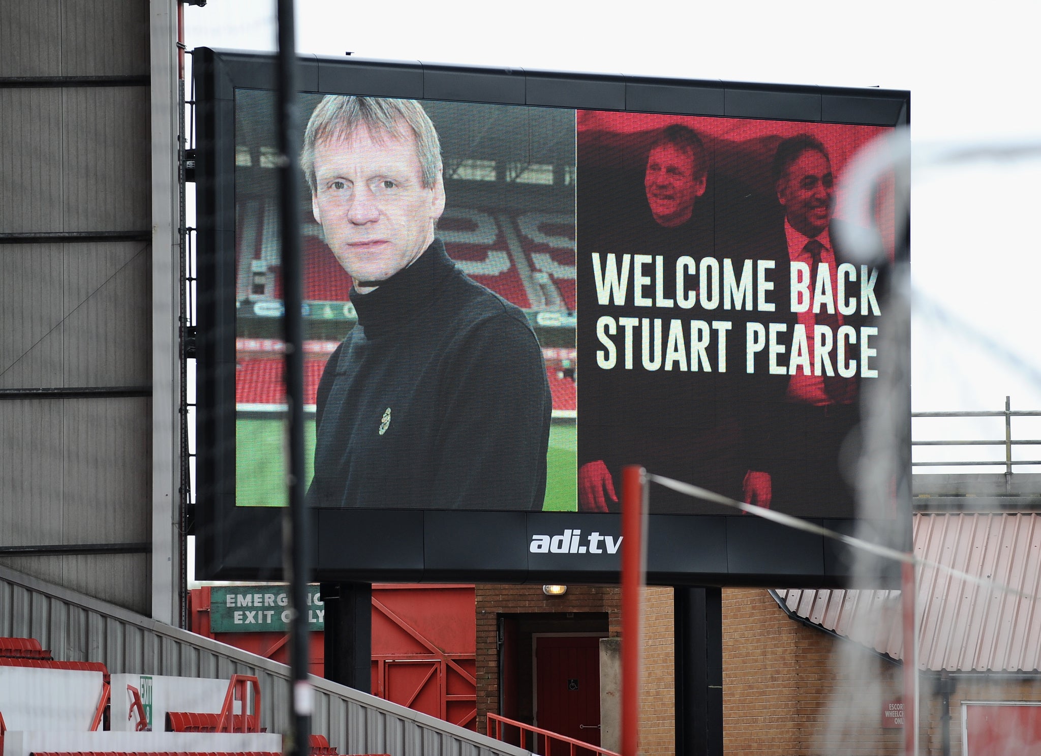 Stuart Pearce returns to Nottingham Forest