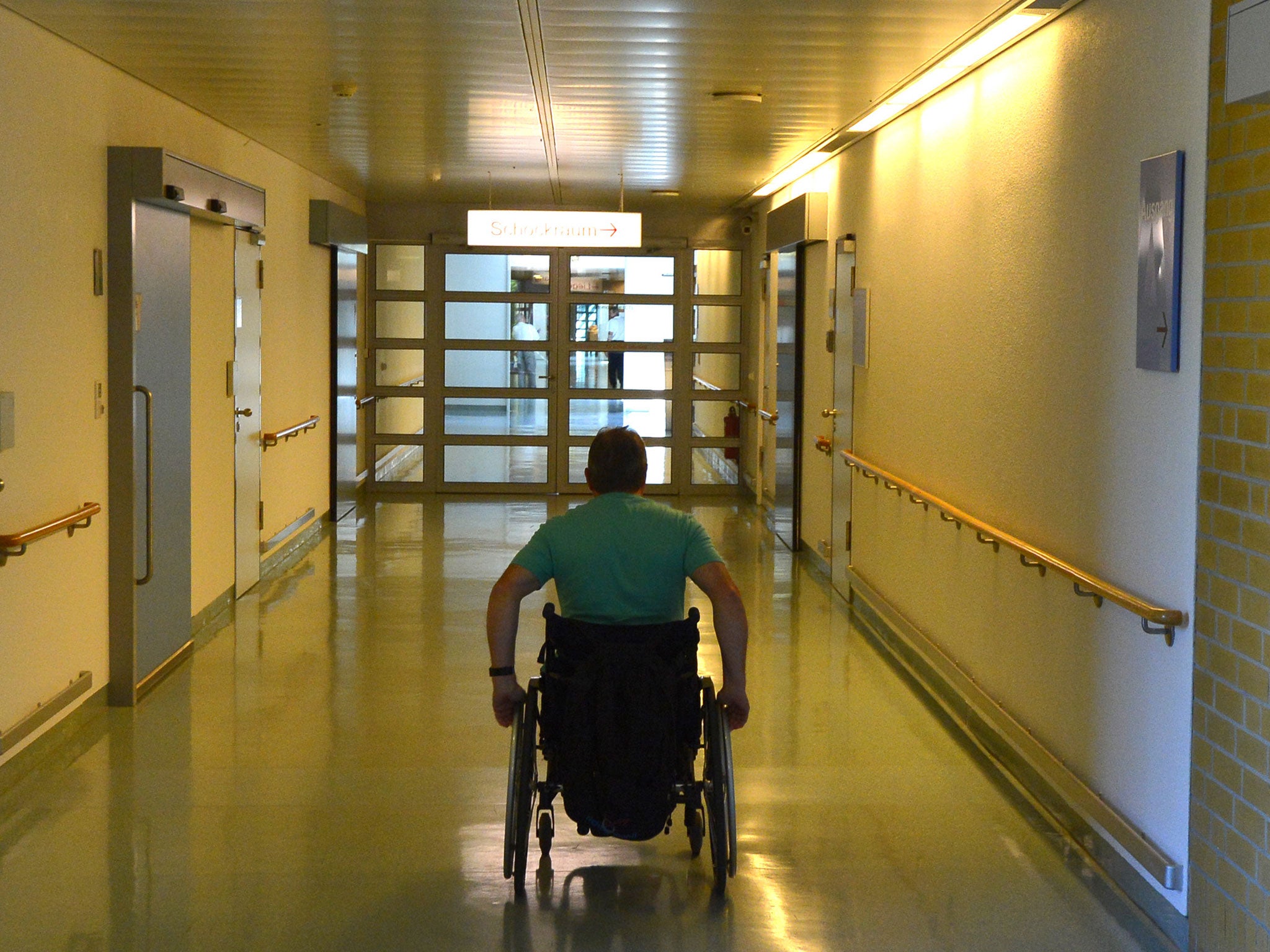 People who use adapted equipment will be hit by the cuts