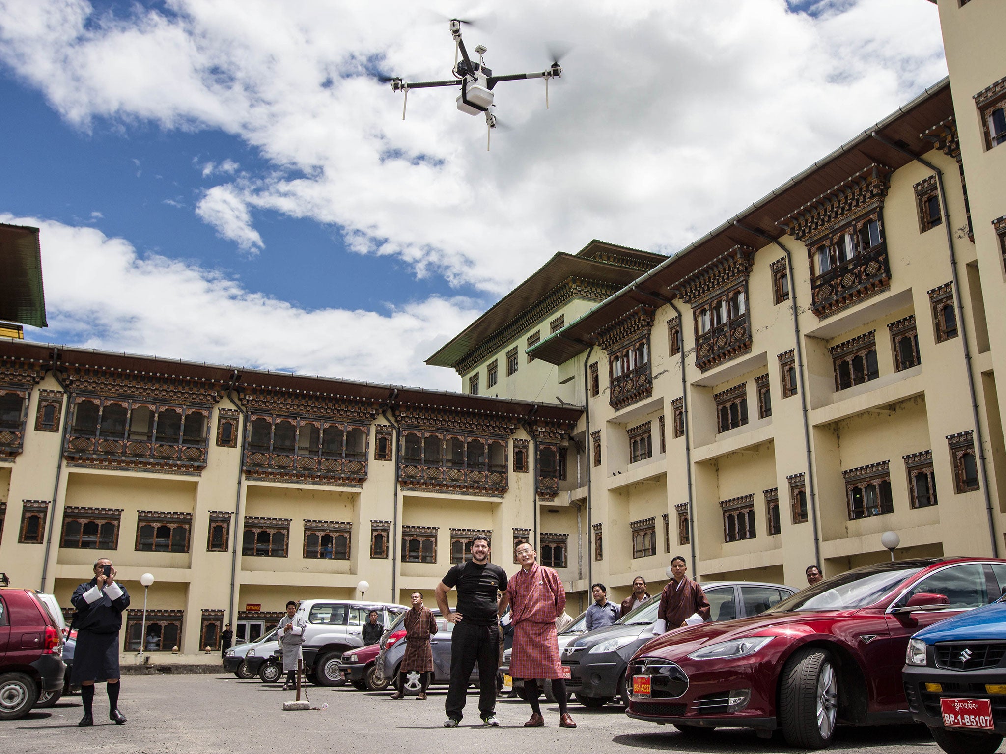 Quadcopters could be used to reach remote or mountainous terrain