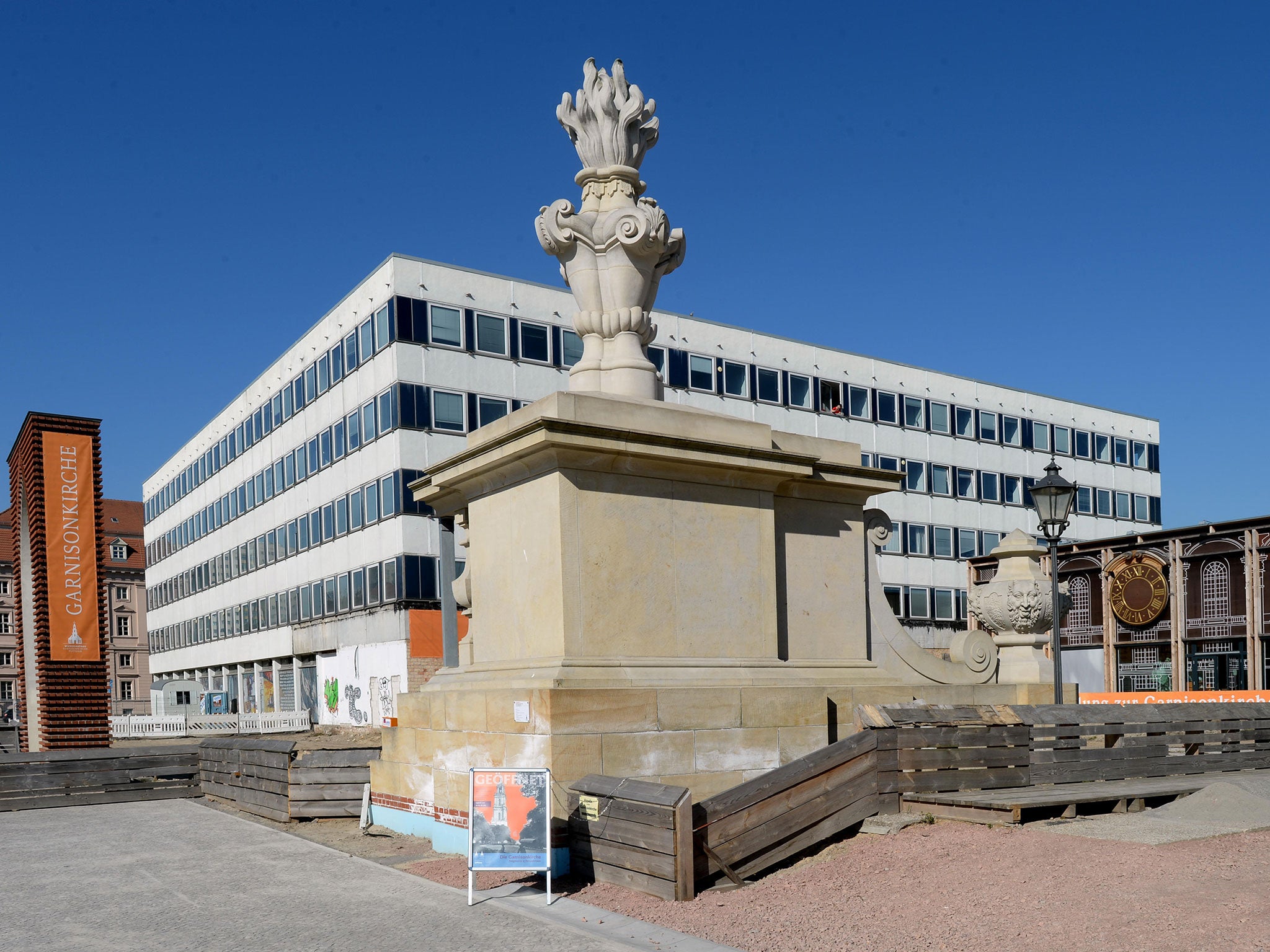 The site of the former church