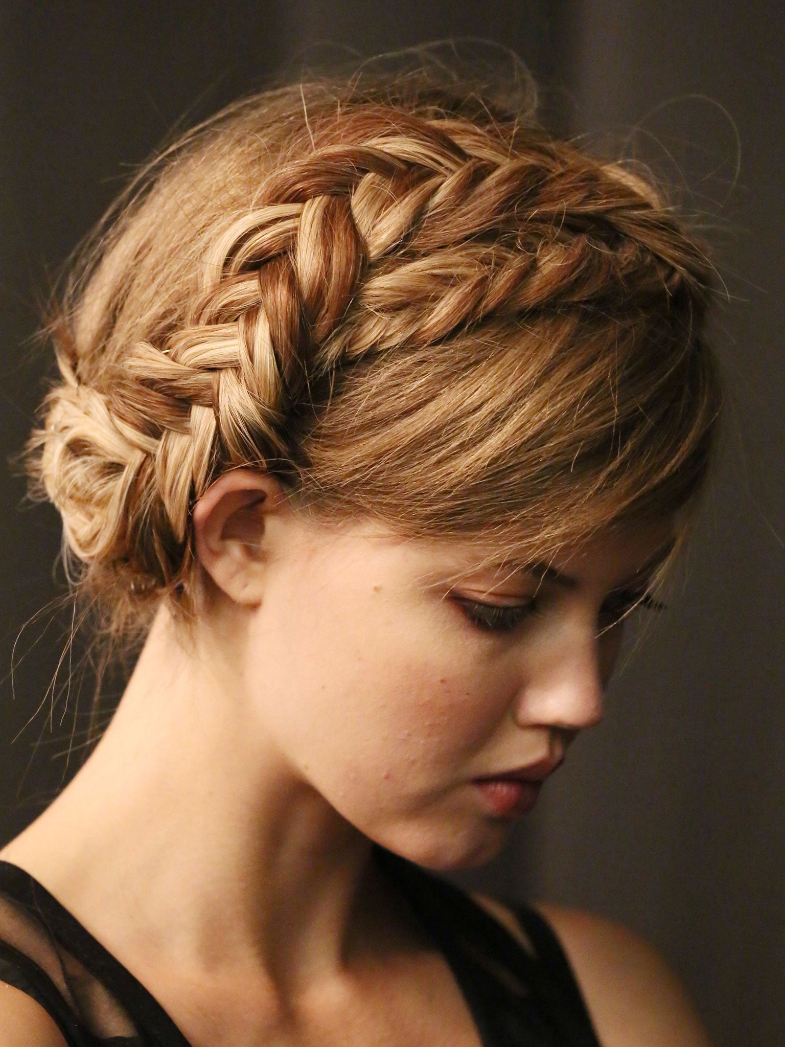 Braided updo