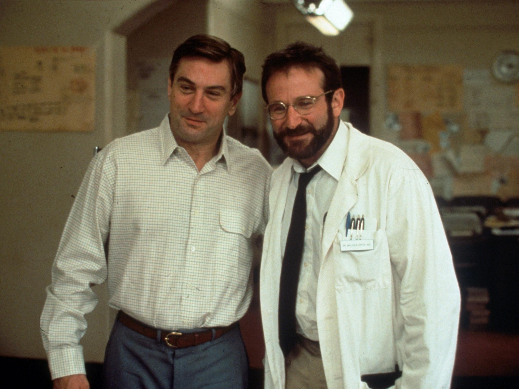 1990: Robin Williams and Robert De Niro star in 'Awakenings'