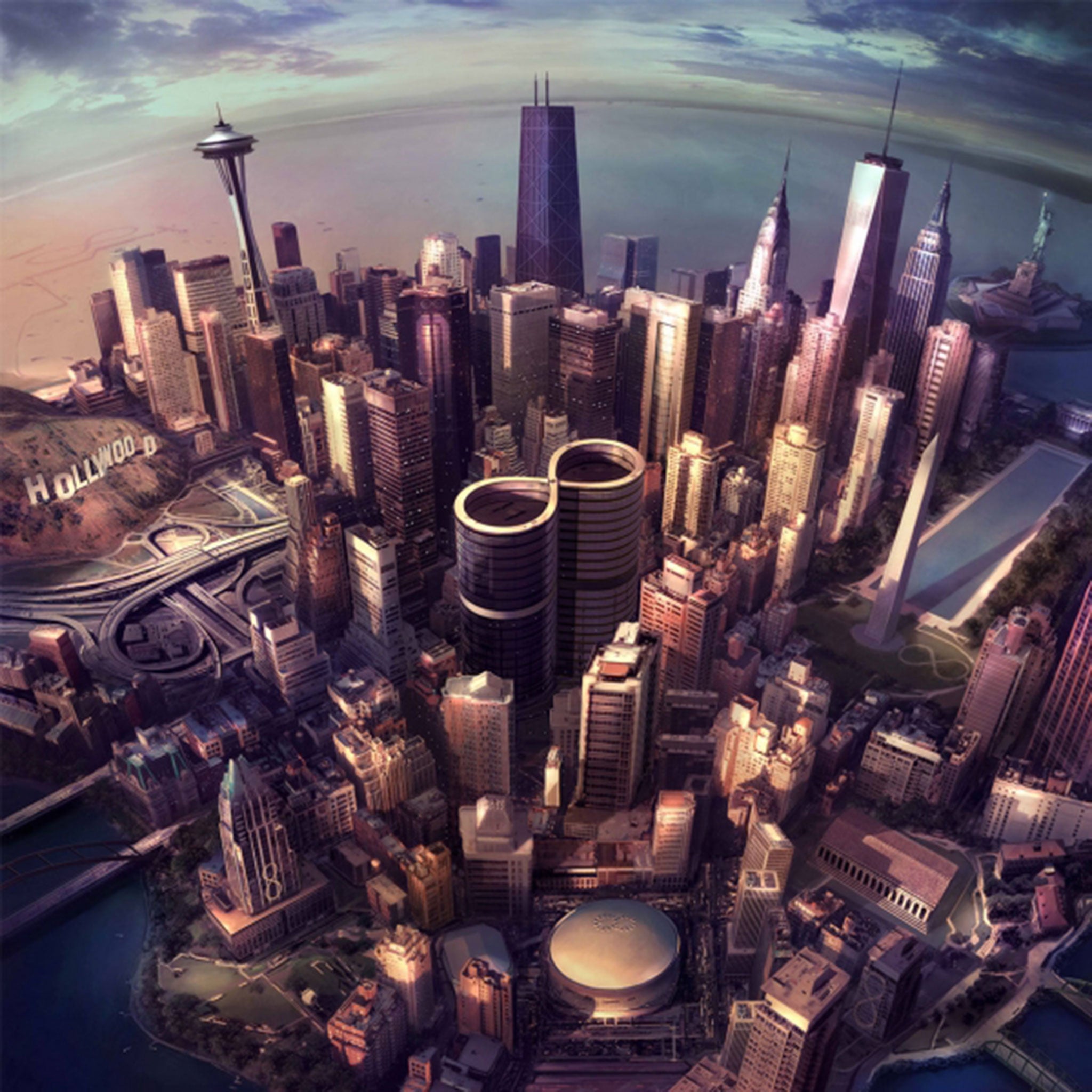 The album artwork for Foo Fighters' Sonic Highways