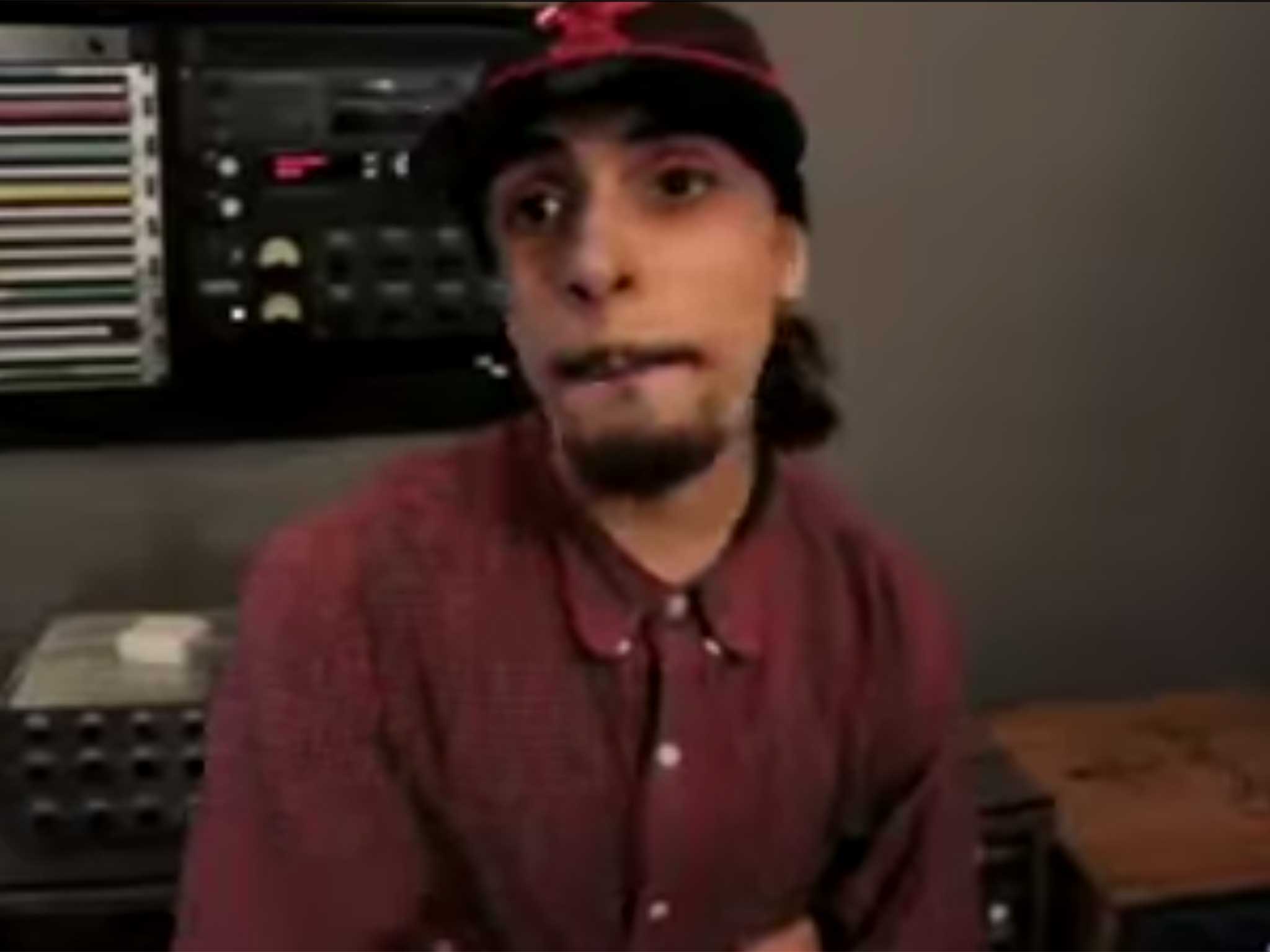 Abdel-Majed Abdel Bary pictured here in a YouTube video showcasing his rapping