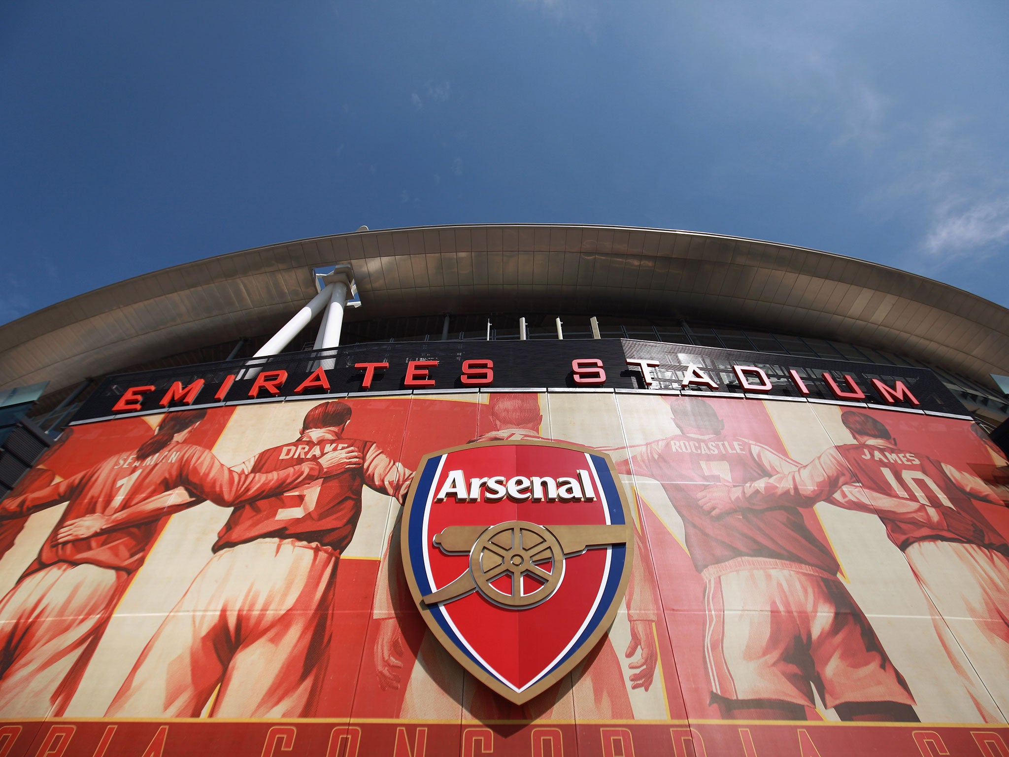 The Emirates Stadium, home of Arsenal FC