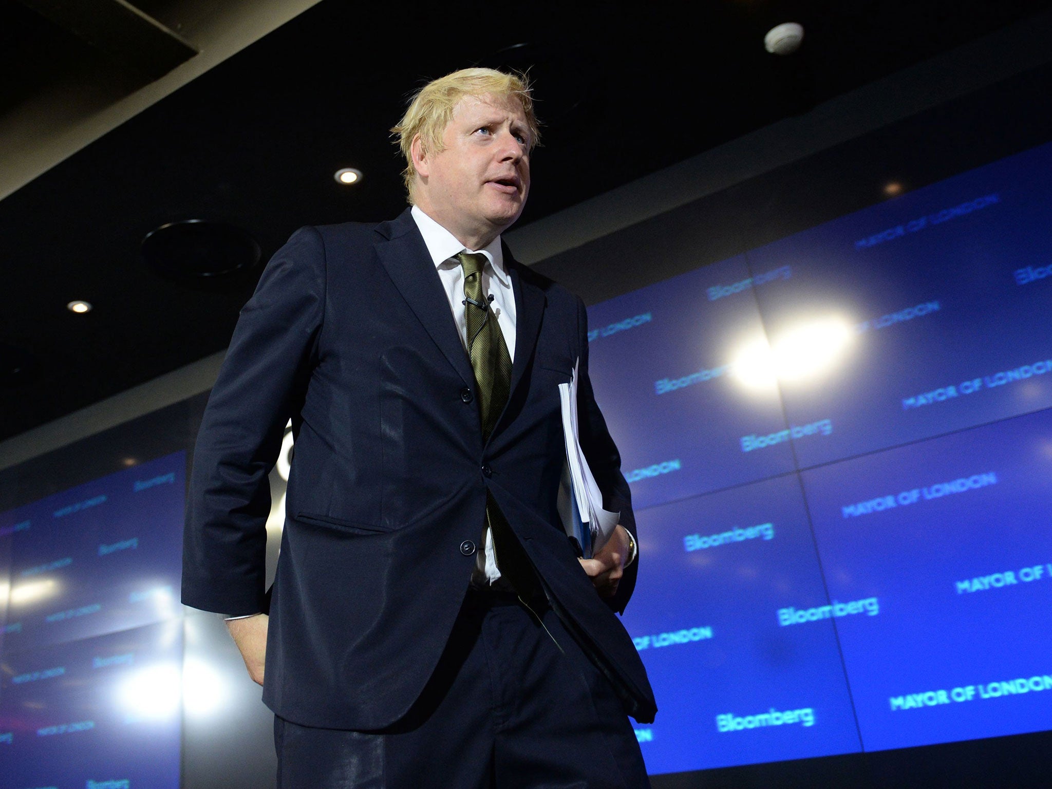 Boris Johnson unveiled his true ambitions